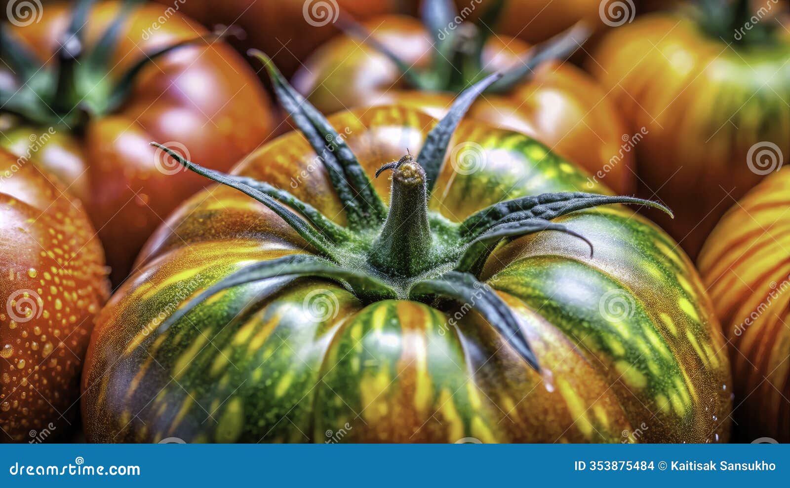 stunning macro closeup of a tomato detailed textures colors and patterns of solanum lycopersicum