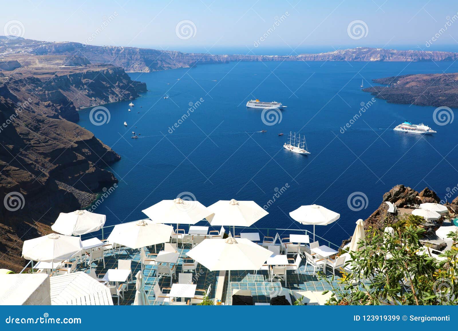 picturesque greek island on aegean sea picturesque greek island on aegean sea