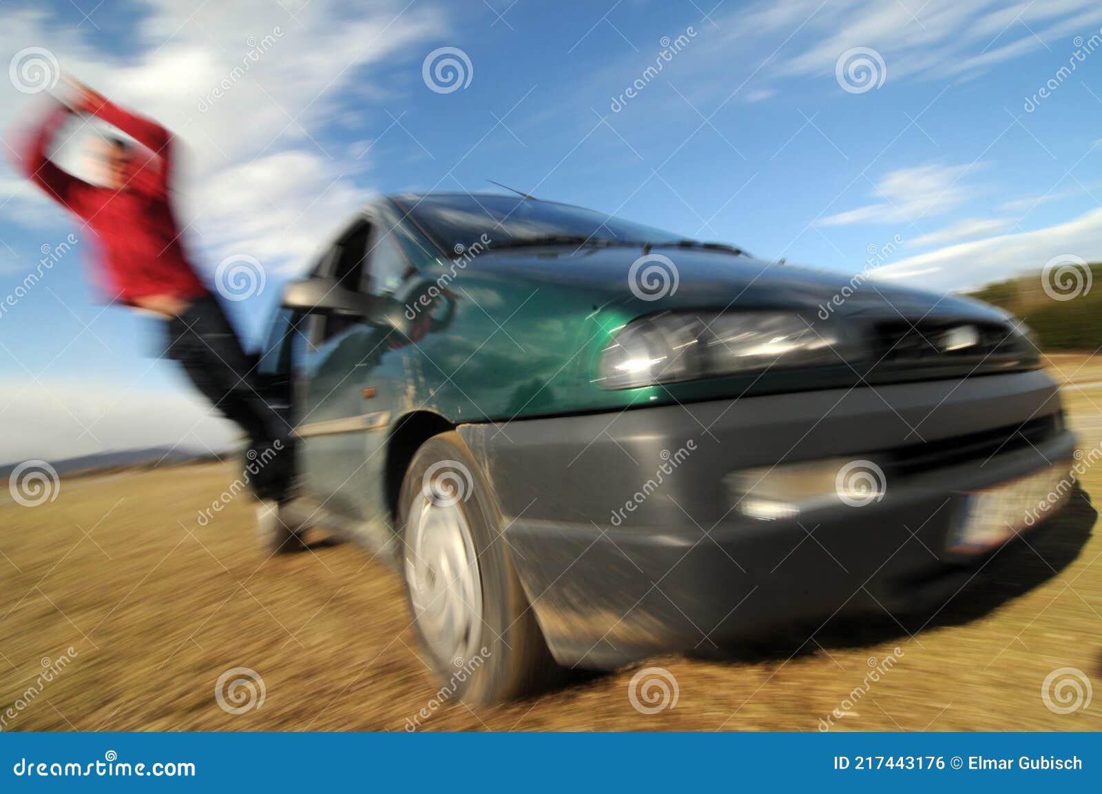 A Stuntman Performing a Stunt Stock Photo Image of feat, stunt 217443176
