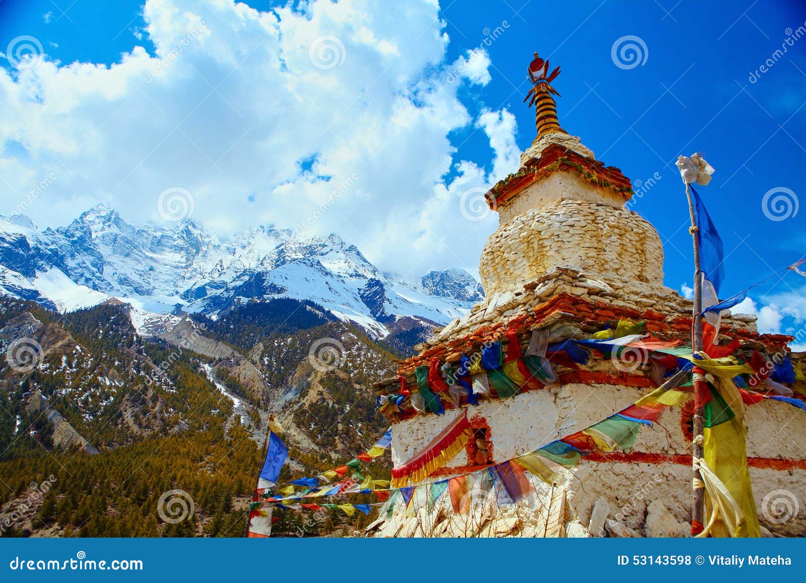 stupa in nepal