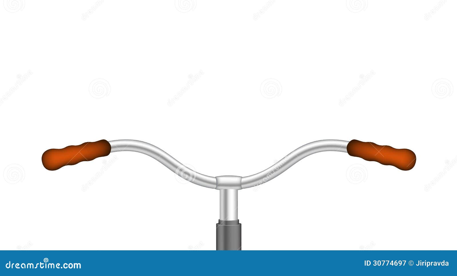 Stuur een fiets vector illustratie. of vrijetijdsbesteding 30774697