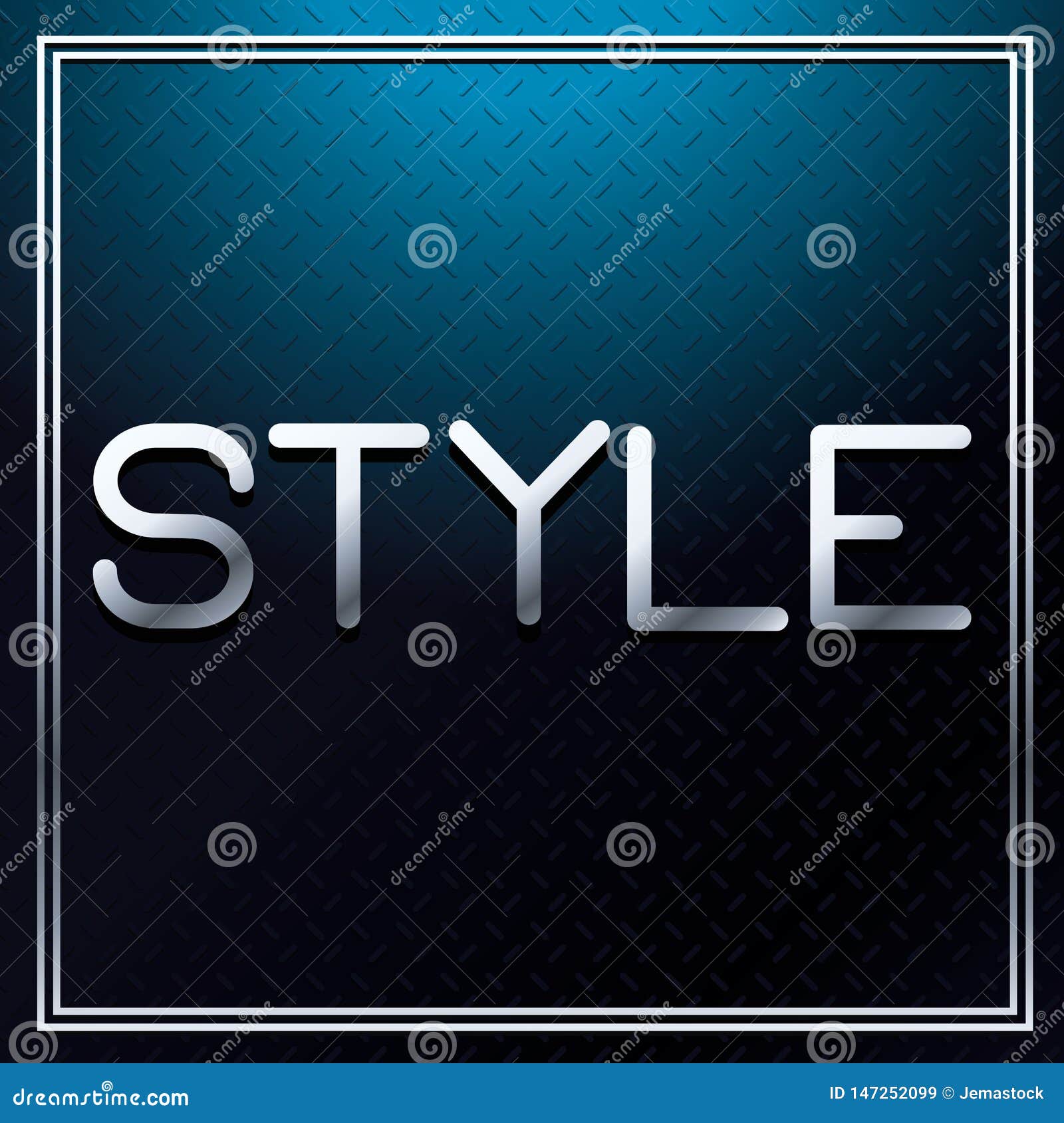 Style metallic font stock vector. Illustration of bright - 147252099