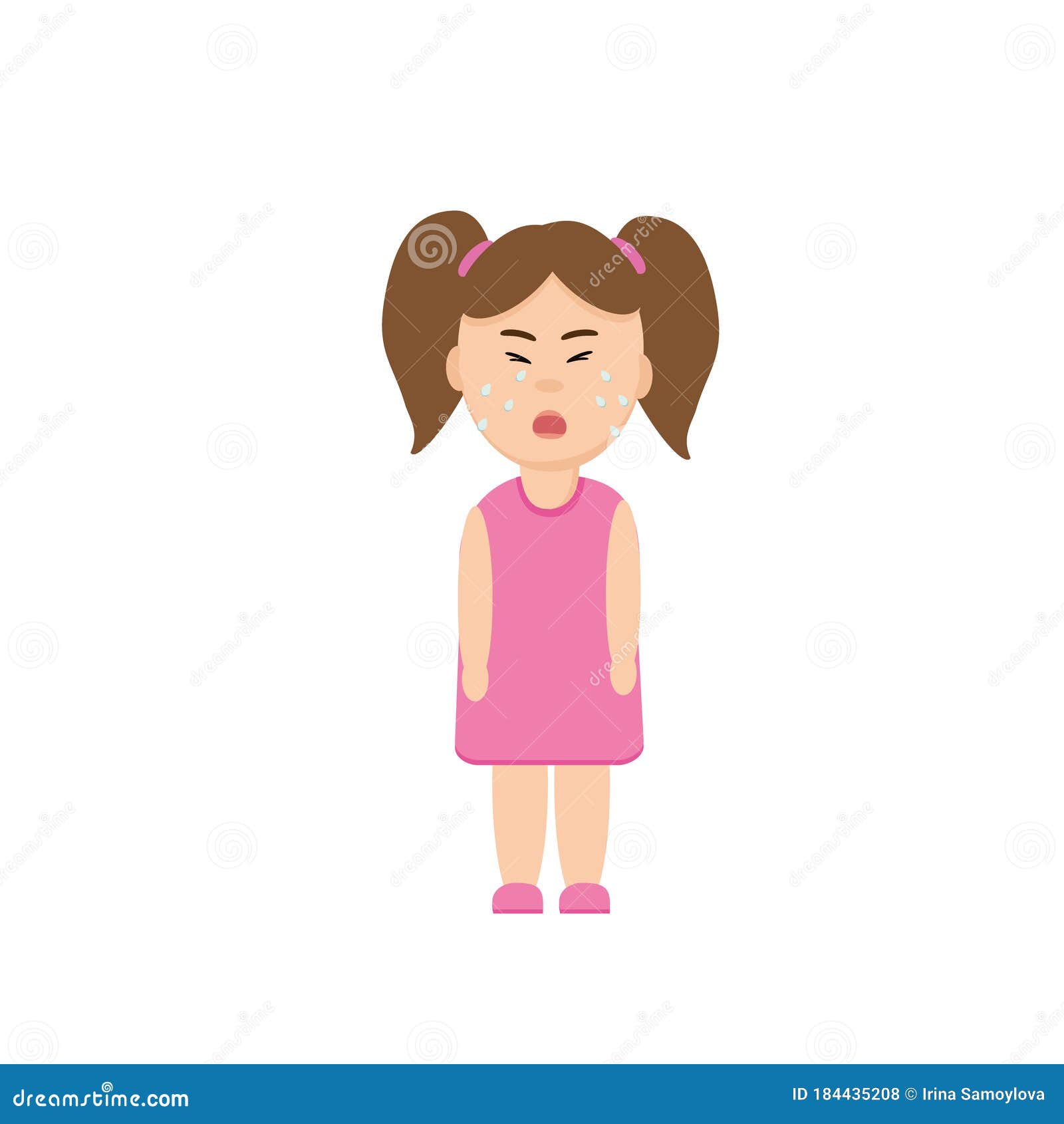 Style Plat Bebe Pleurer Hurlait Coquin De Larmes De Cette Petite Fille Capricieux Illustration Stock Illustration Du Tension Malheureux Style Plat Bebe Pleurer Hurlait Coquin De Larmes De Cette Petite Fille Capricieux Illustration Stock Illustration Du Tension Malheureux