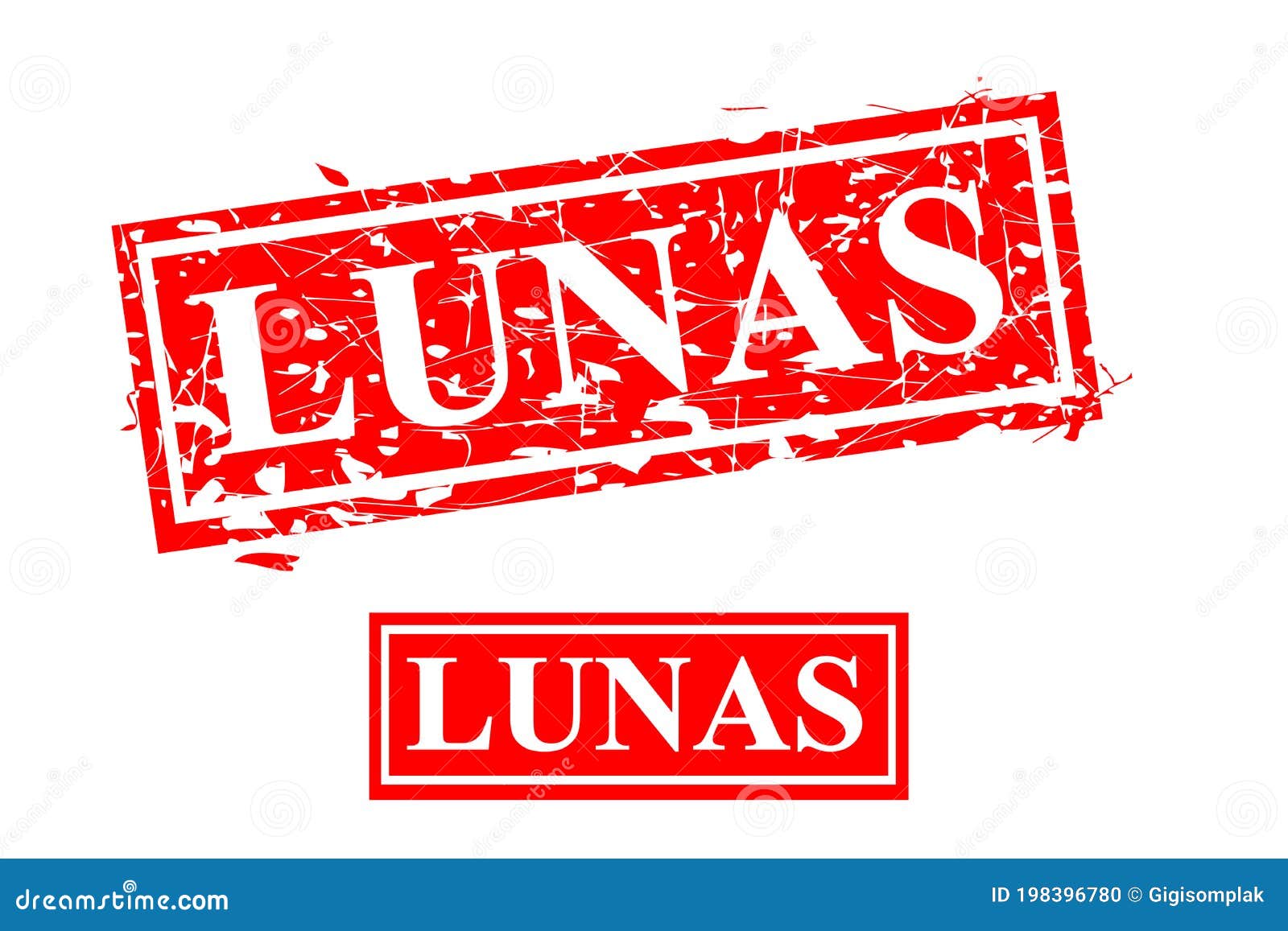  2 style of rubber stamp, lunas, paid in indonesia language