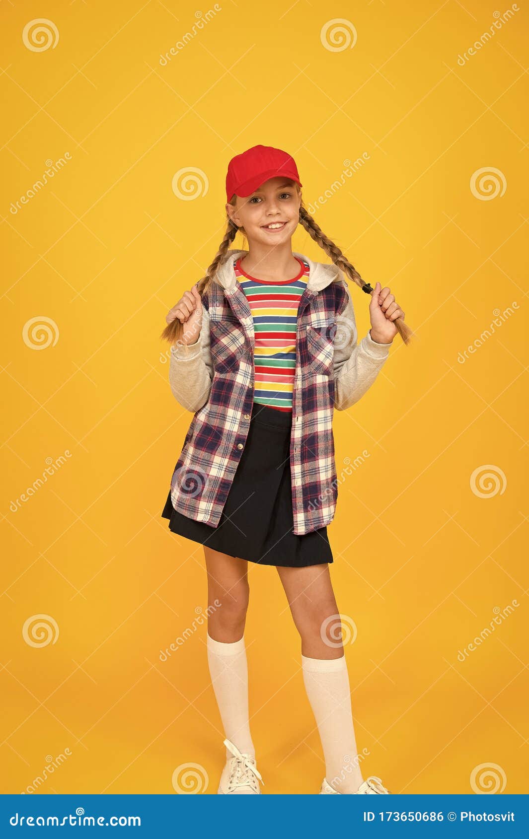Styles To Fit Her Lifestyle. Happy Small Girl Enjoy Comfortable Fashion Style Stock Photo - Image of braid, childhood: 173650686 Styles To Fit Her Lifestyle. Happy Small Girl Enjoy Comfortable Fashion Style Stock Photo - Image of braid, childhood: 173650686