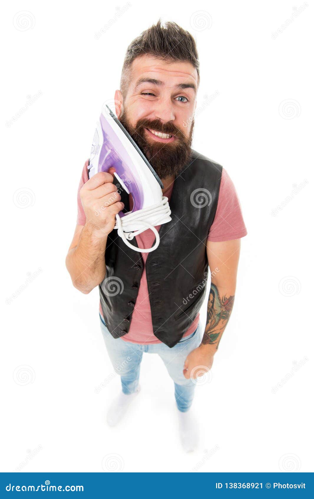 Styling His Beard. Hipster Smoothing His Beard Hair with Electric Ironing Tool. Bearded Man with Clothes Iron Stock Image - Image of laundry, routine: 138368921 Styling His Beard. Hipster Smoothing His Beard Hair with Electric Ironing Tool. Bearded Man with Clothes Iron Stock Image - Image of laundry, routine: 138368921
