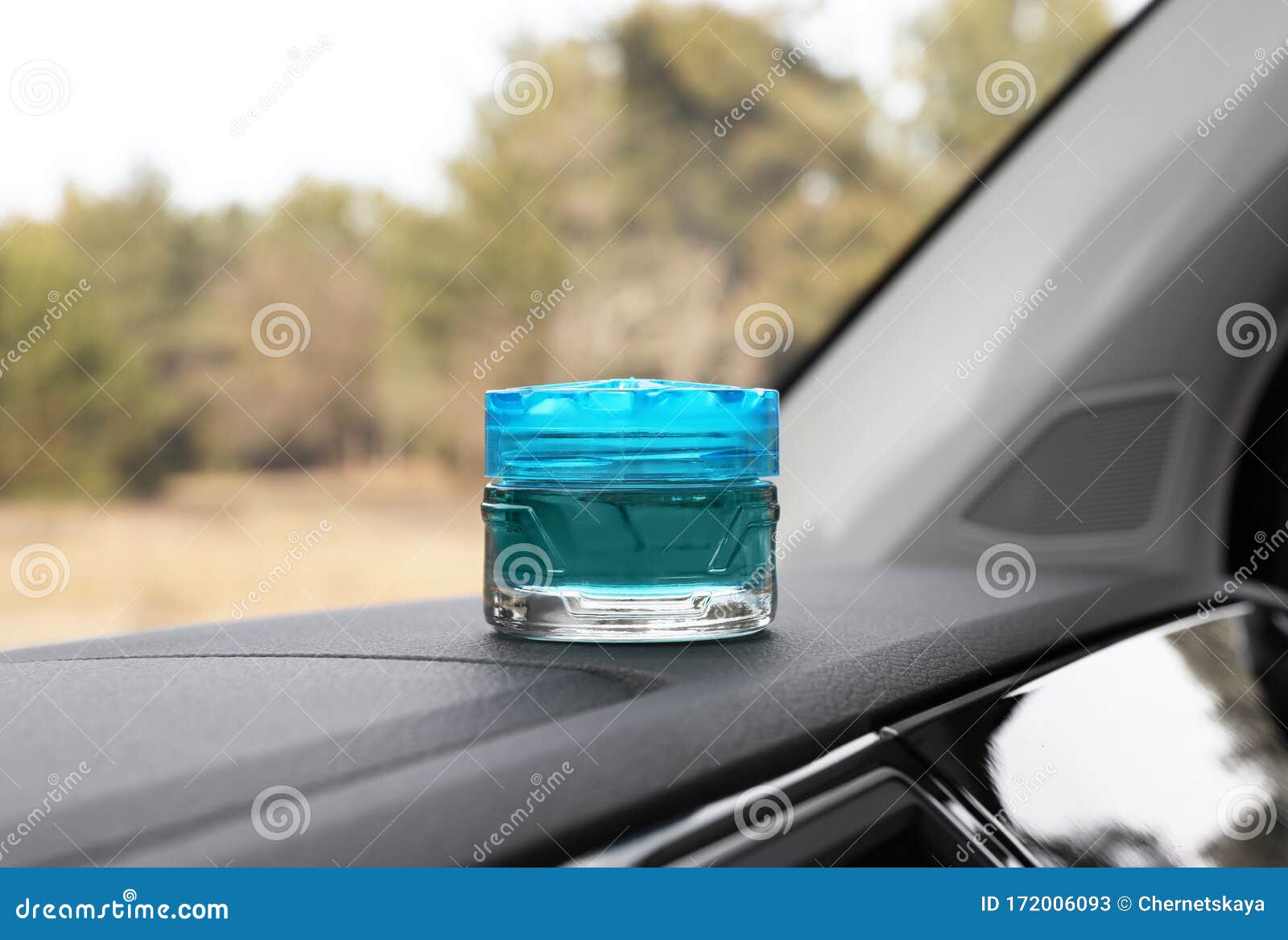 Stylish Air Freshener on Dashboard Stock Image Image of closeup, glass 172006093