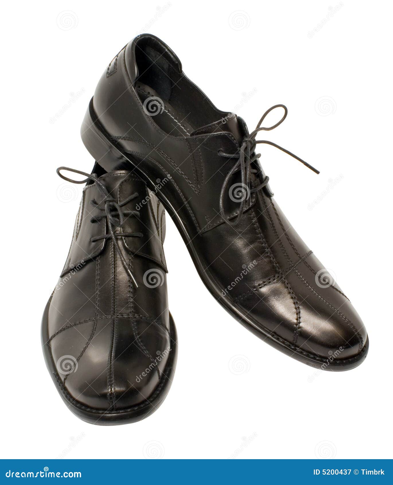 Stylish black shoes stock image. Image of comfortable - 5200437