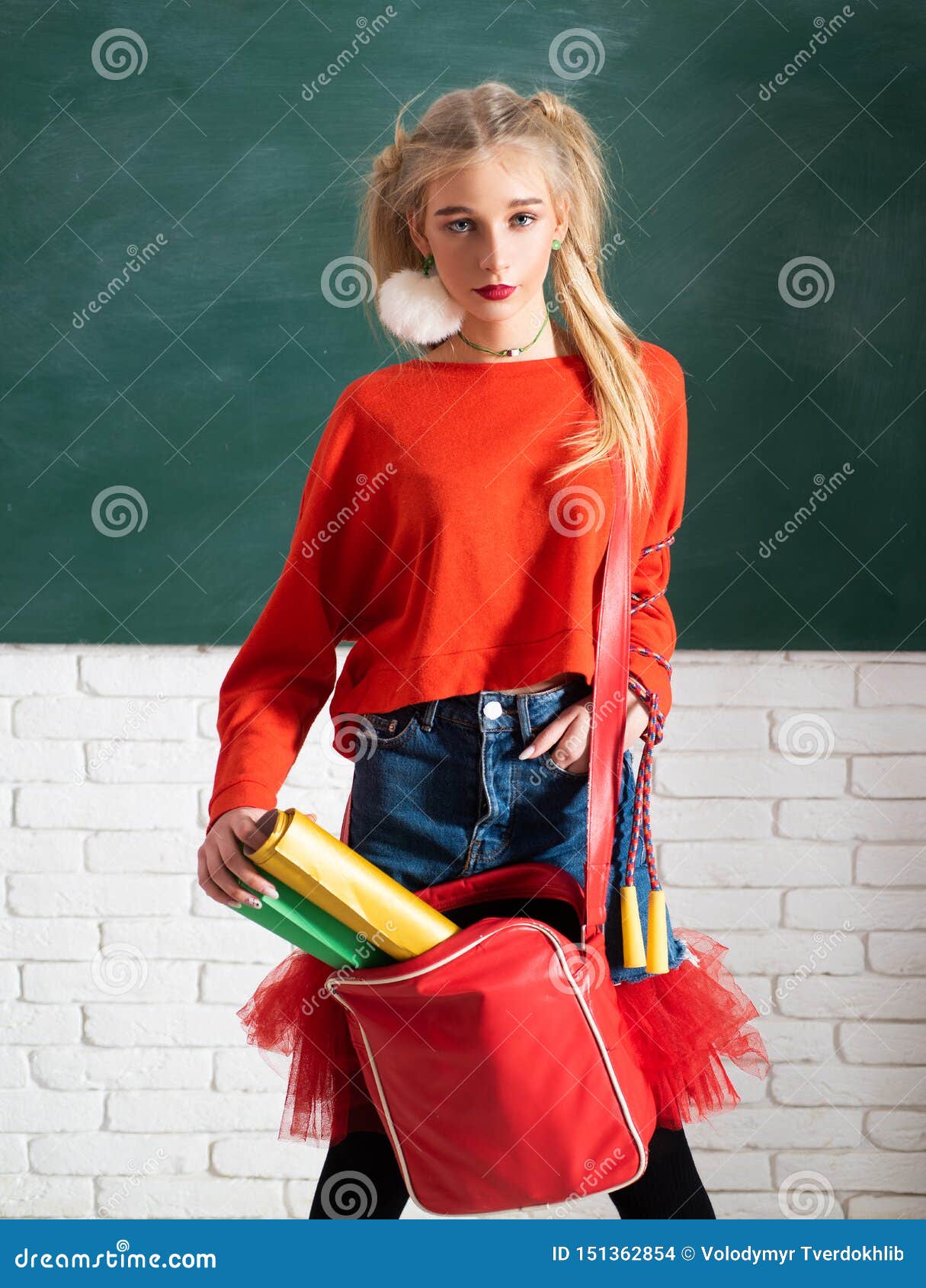Download Stylish Creative Modern Girl. Just Want Have Fun. Creative ...