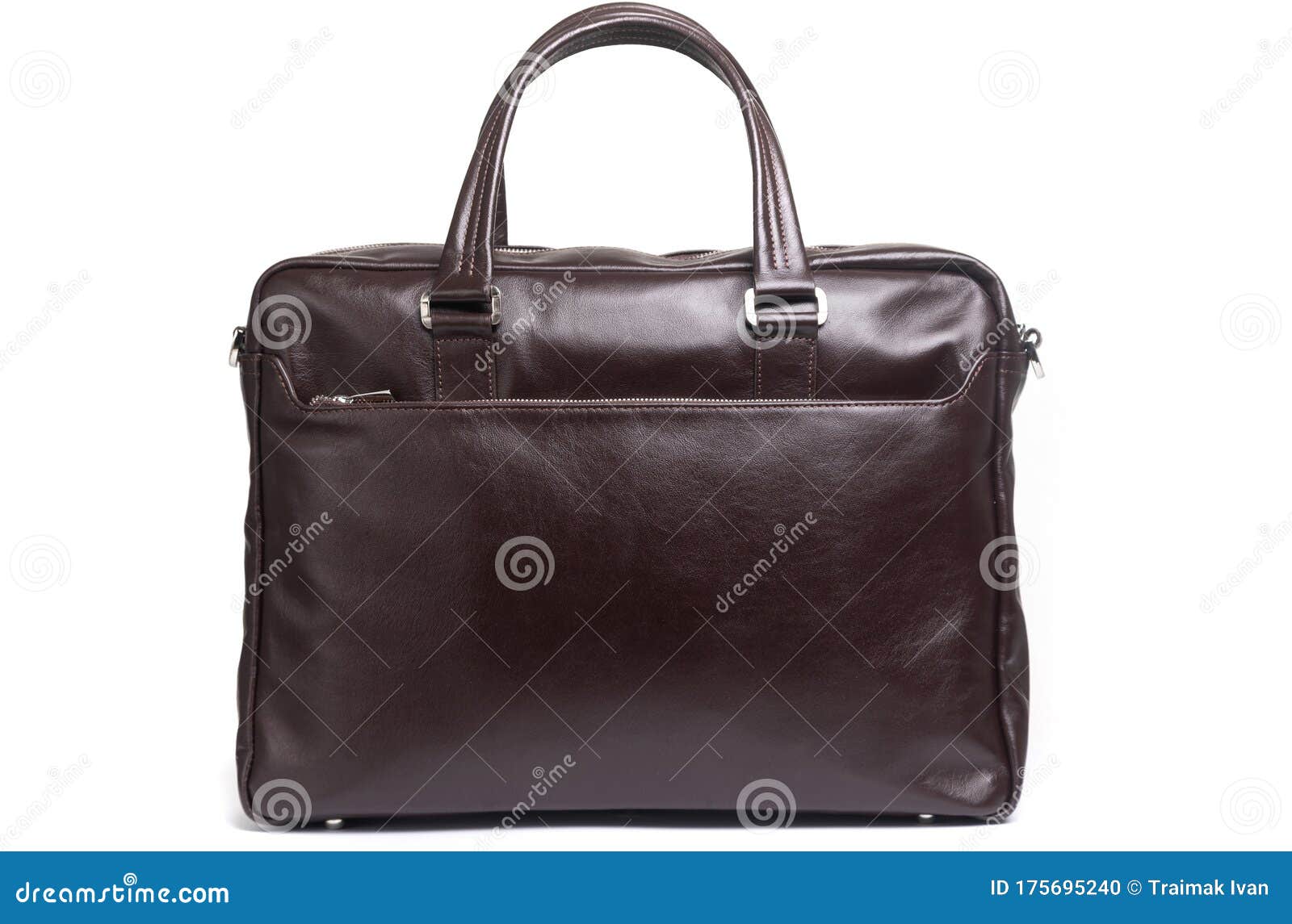 expensive leather briefcase