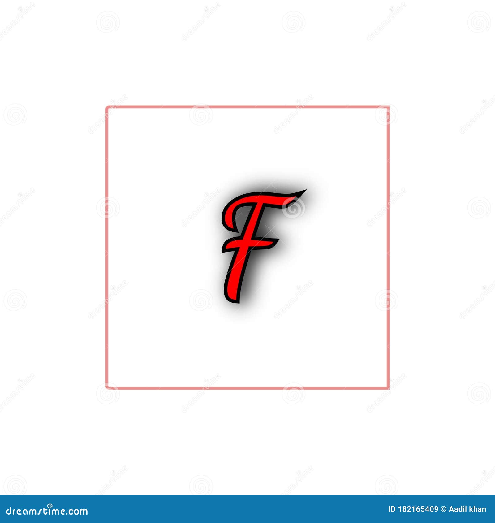 Stylish F Name Logo Wallpaper with White Background Stock Illustration -  Illustration of style, background: 182165409
