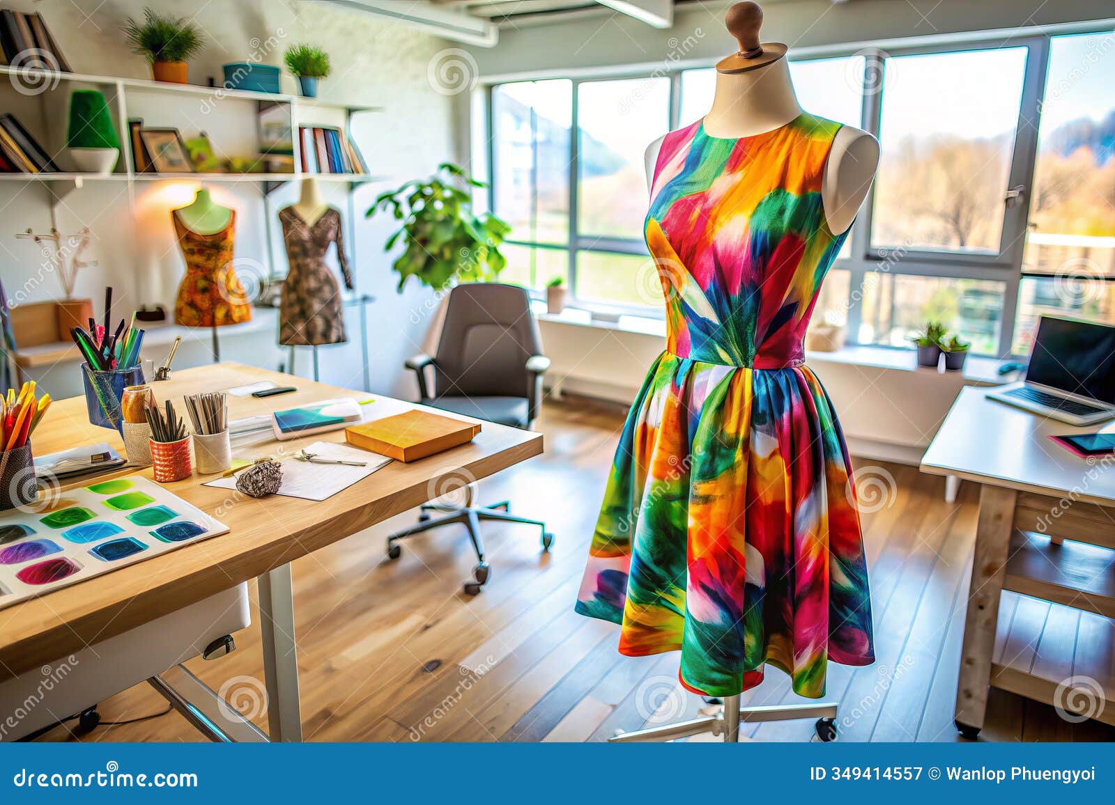 stylish fashion : a creative workspace inspired by trendsetting apparel