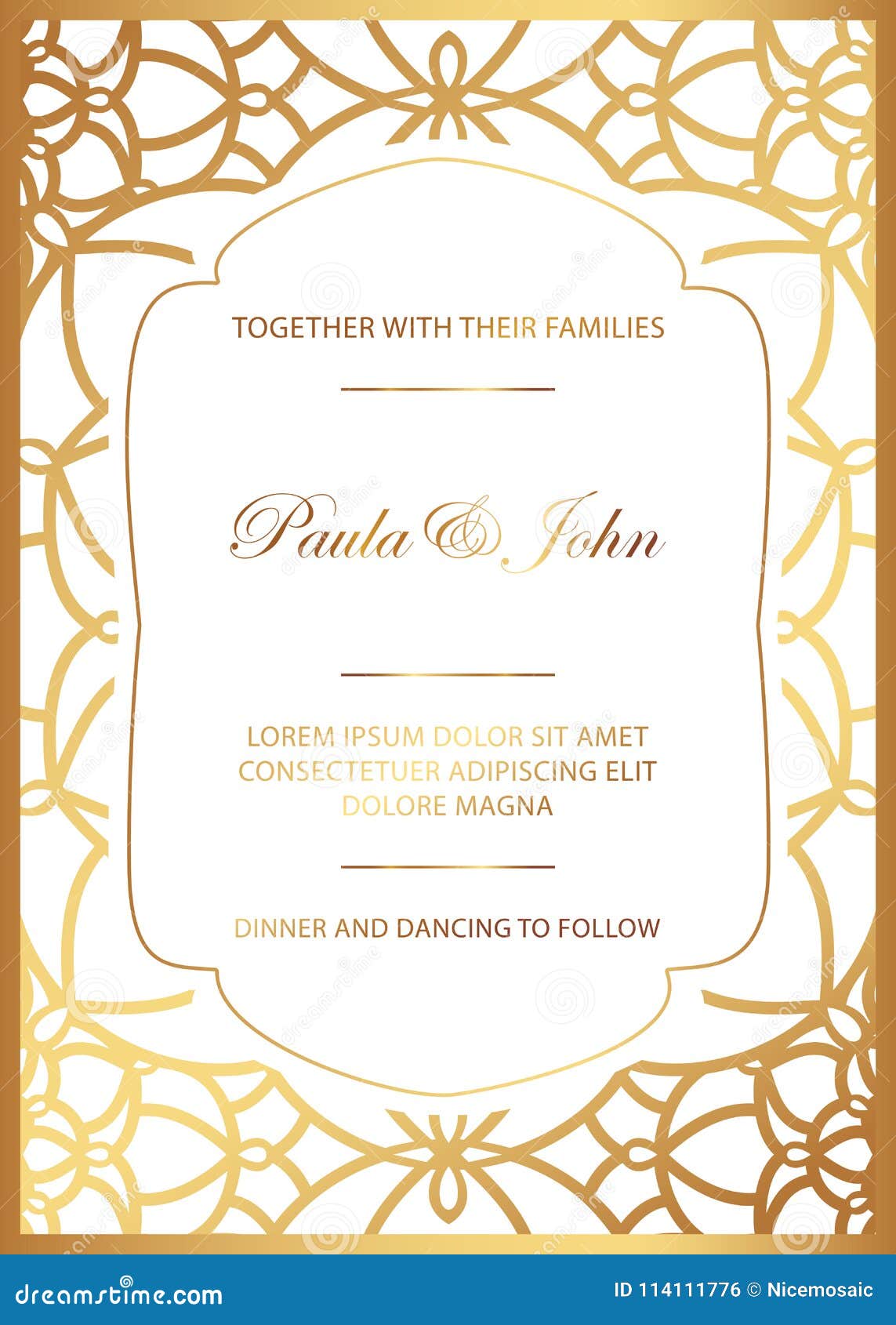 Create a Touch of Elegance with Wedding Invitation Background Yellow Gold Designs and Templates