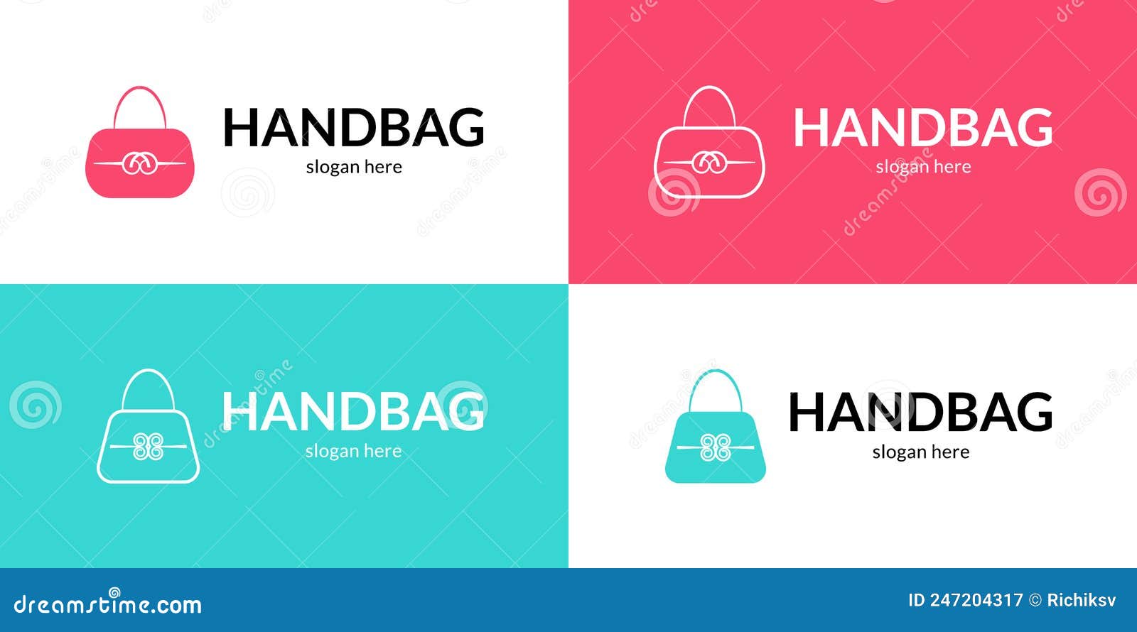 Stylish handbag logo stock vector. Illustration of fashionable 247204317