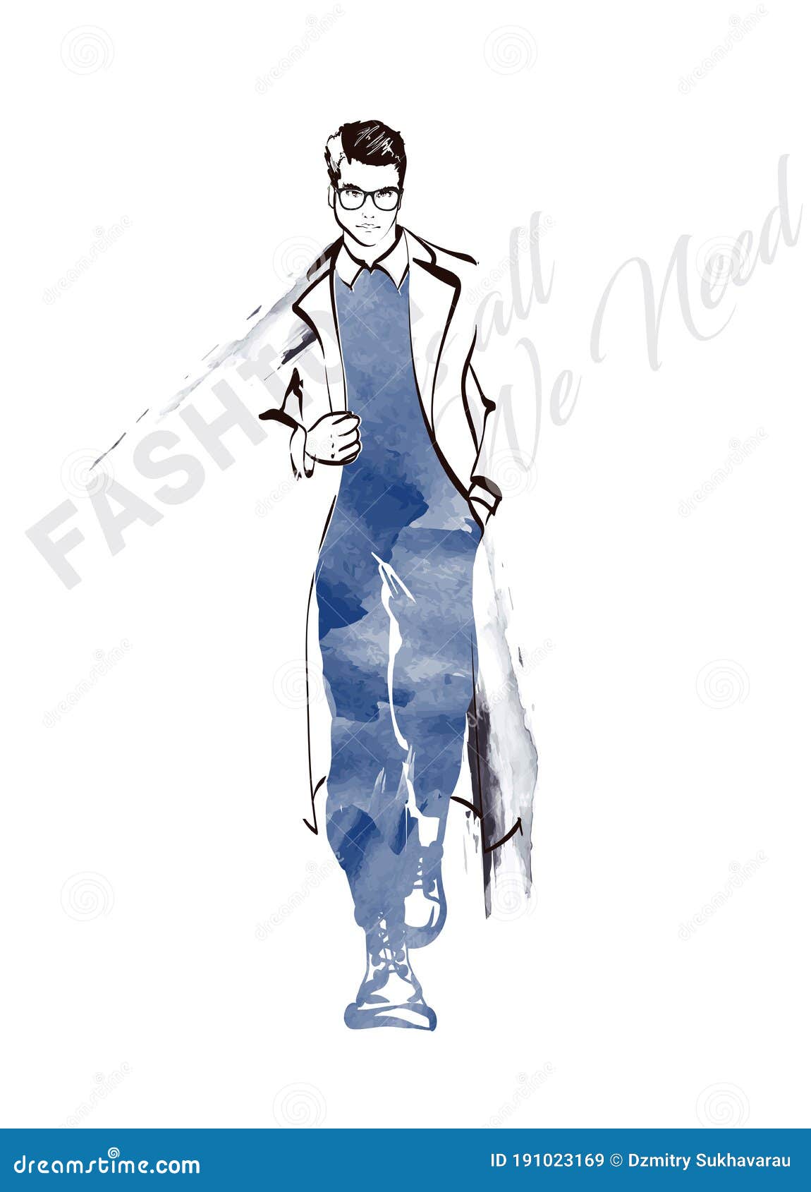 3,600+ Male Model Sketch Stock Illustrations, Royalty-Free Vector Graphics  & Clip Art - iStock
