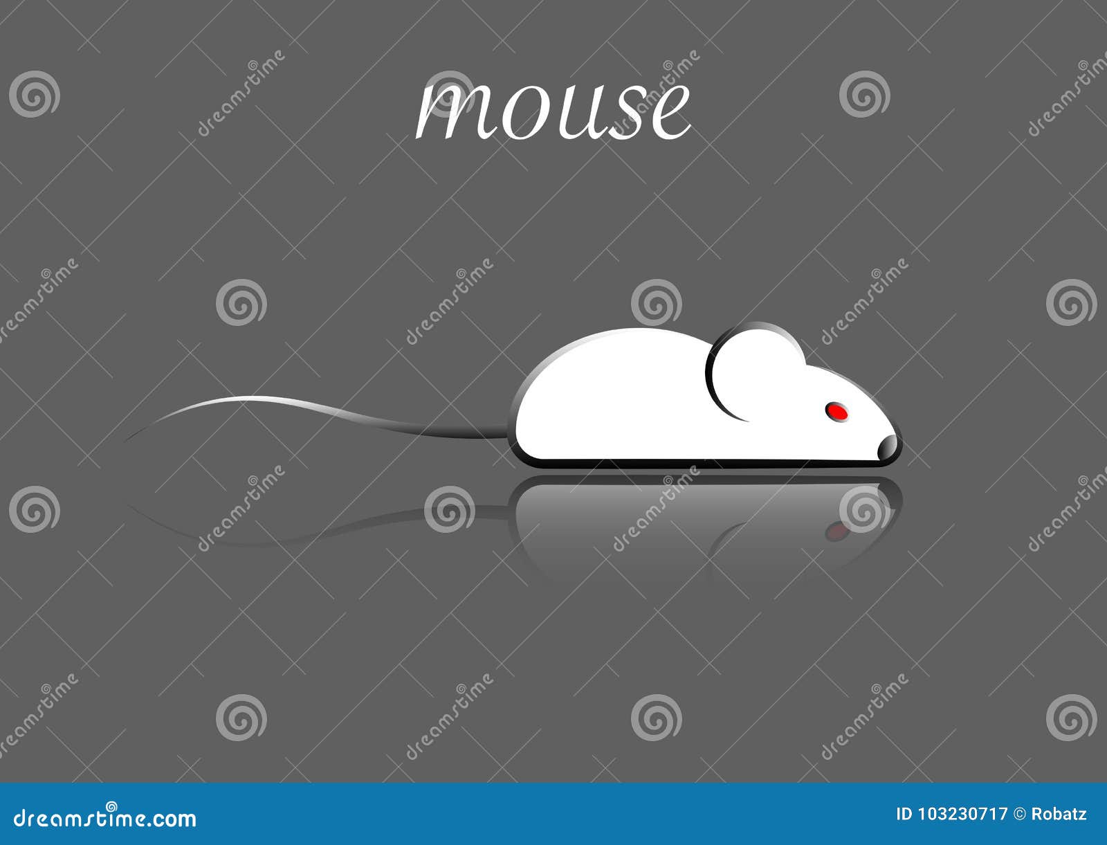 stylish icon of a white mouse icone for background and print.
