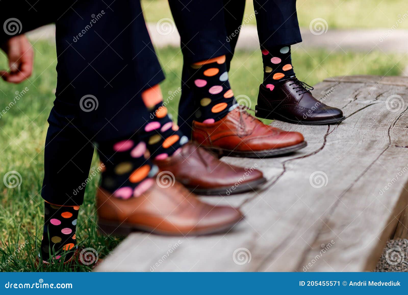 Stylish Men`s Socks. Stylish Suitcase, Men`s Legs, Multicolored Socks ...