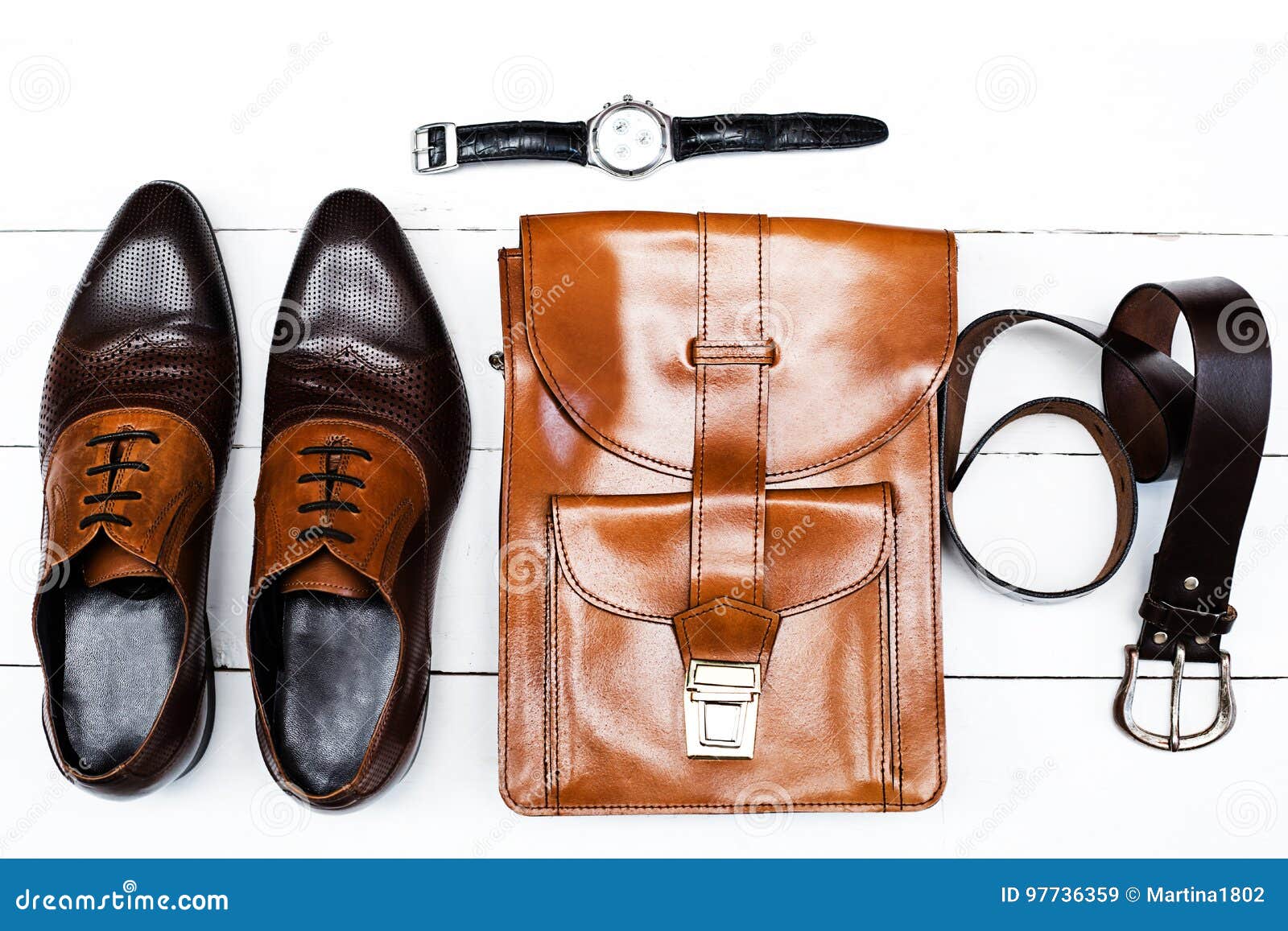 Stylish Mens Accessories on the Wooden Background Stock Image - Image ...