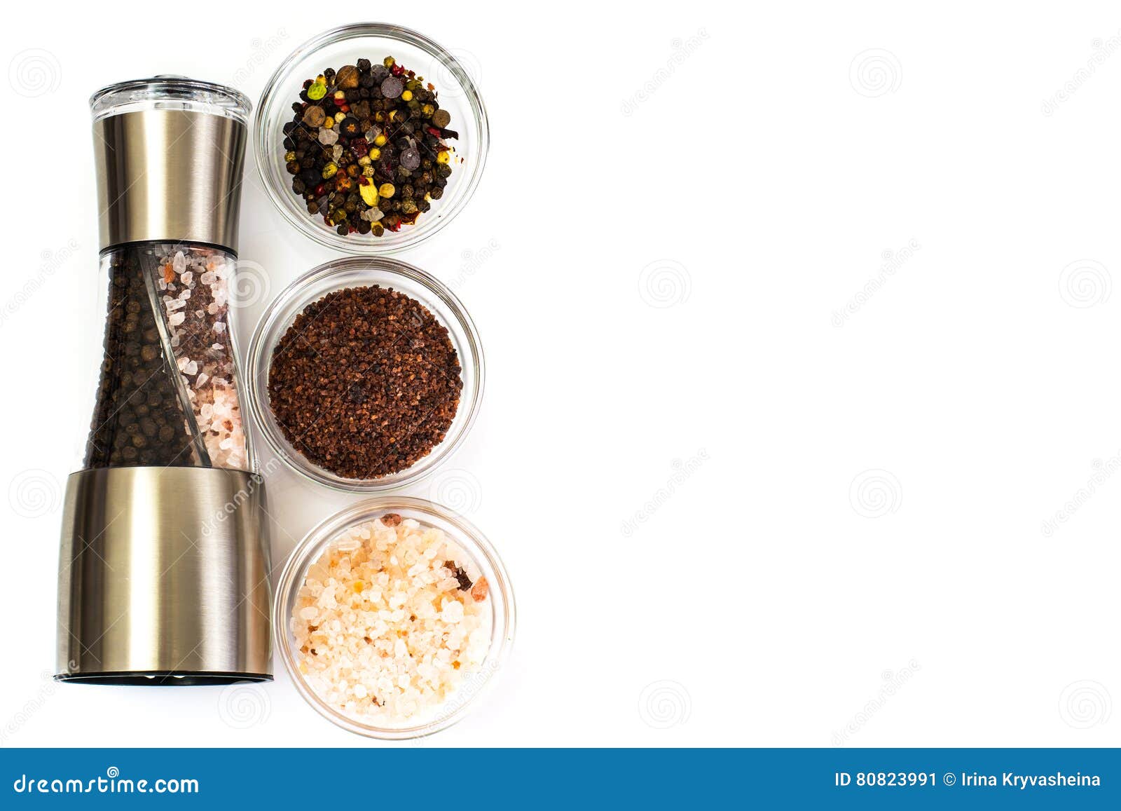 Stylish Mill for Coarse Salt and Pepper Stock Image Image of mineral