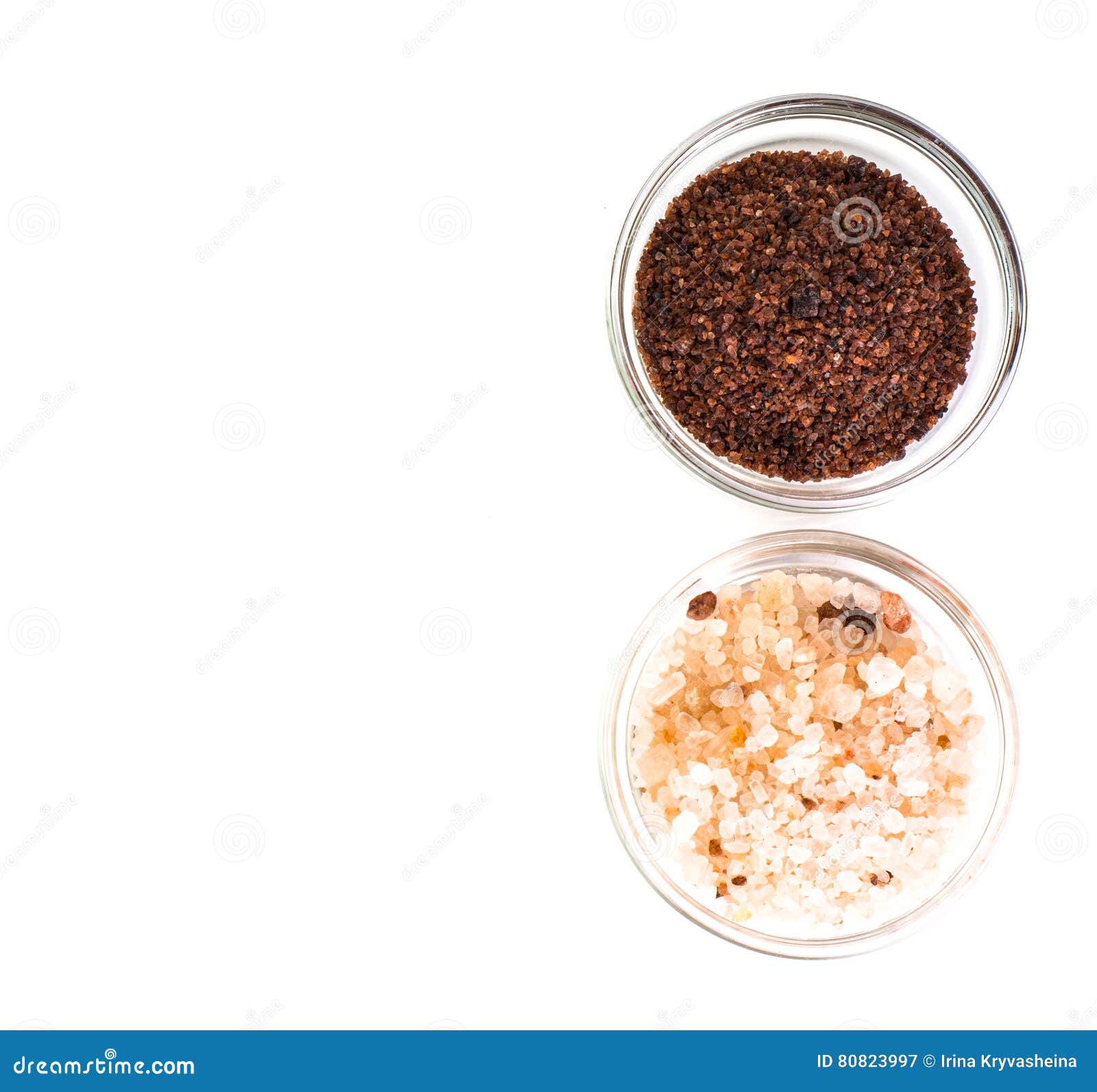 Stylish Mill for Coarse Salt and Pepper Stock Image Image of