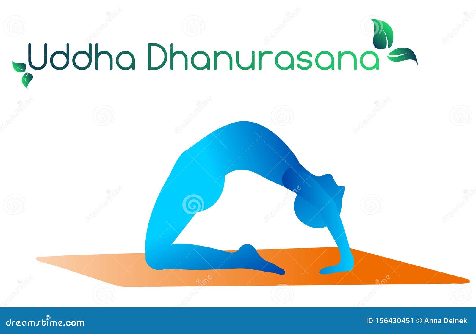 Jddha Dhanurasana Stock Illustrations – 1 Jddha Dhanurasana Stock ...