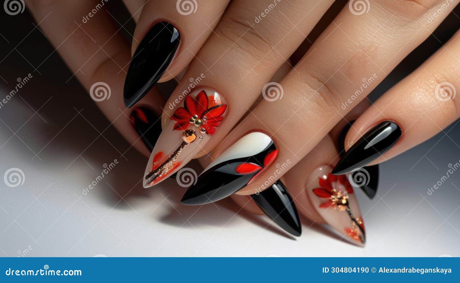 Artistic Nails Miami | This is a beautiful manicure!! We love this  technique, 3D Nail Art has been very popular this year!! . . . #3dnailart  #3dnails #beetlena... | Instagram
