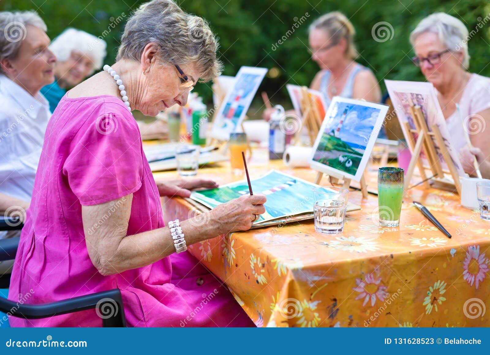 Ideas For Painting With Seniors - cclamdesigns