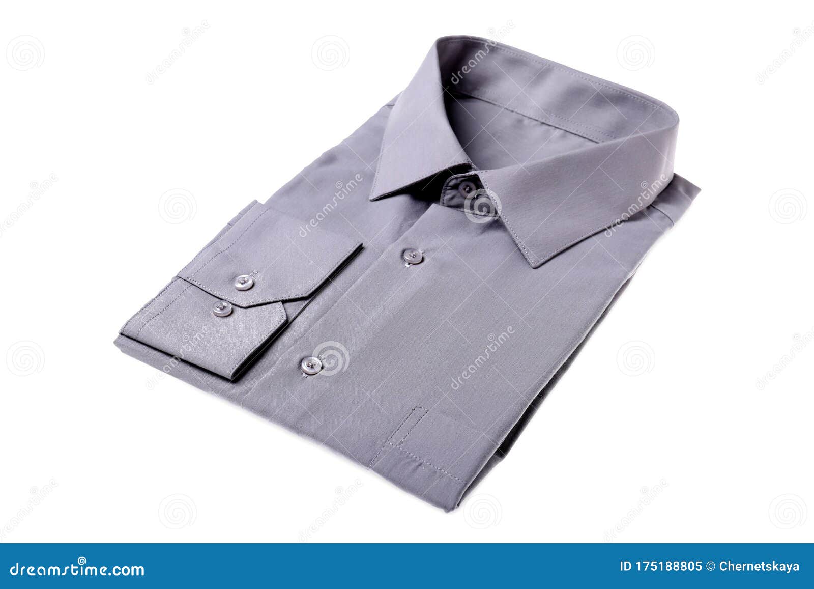 Stylish Shirt Isolated. Dry-cleaning Service Stock Image - Image of ...