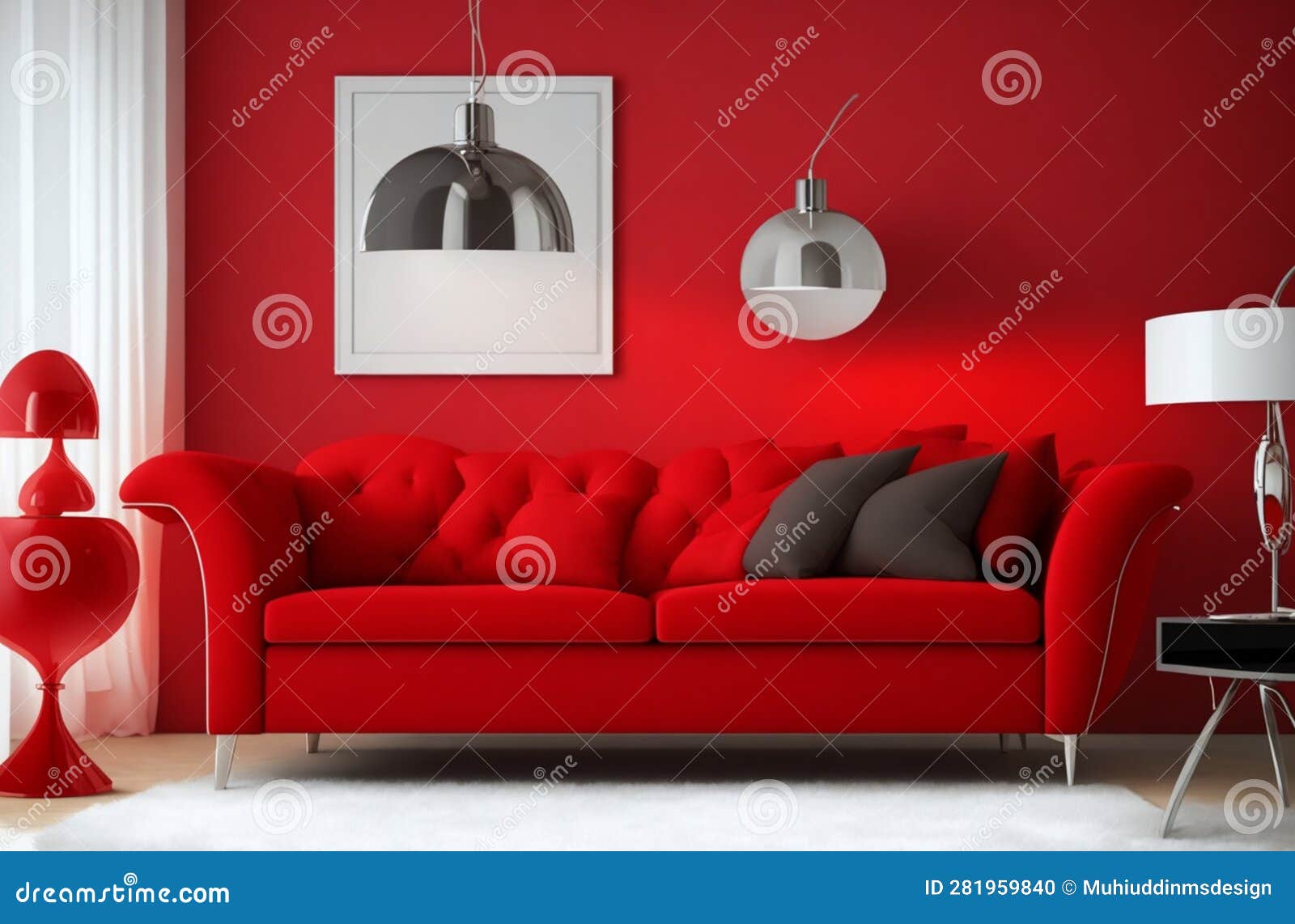 Stylish Sofa Placement Ideas for Home and Office Interiors Stock