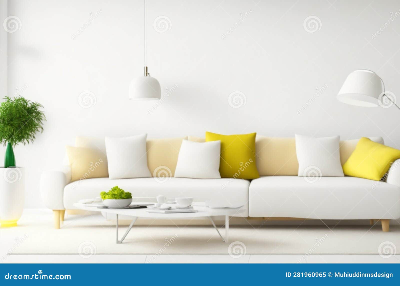 Stylish Sofa Placement Ideas for Home and Office Interiors Stock