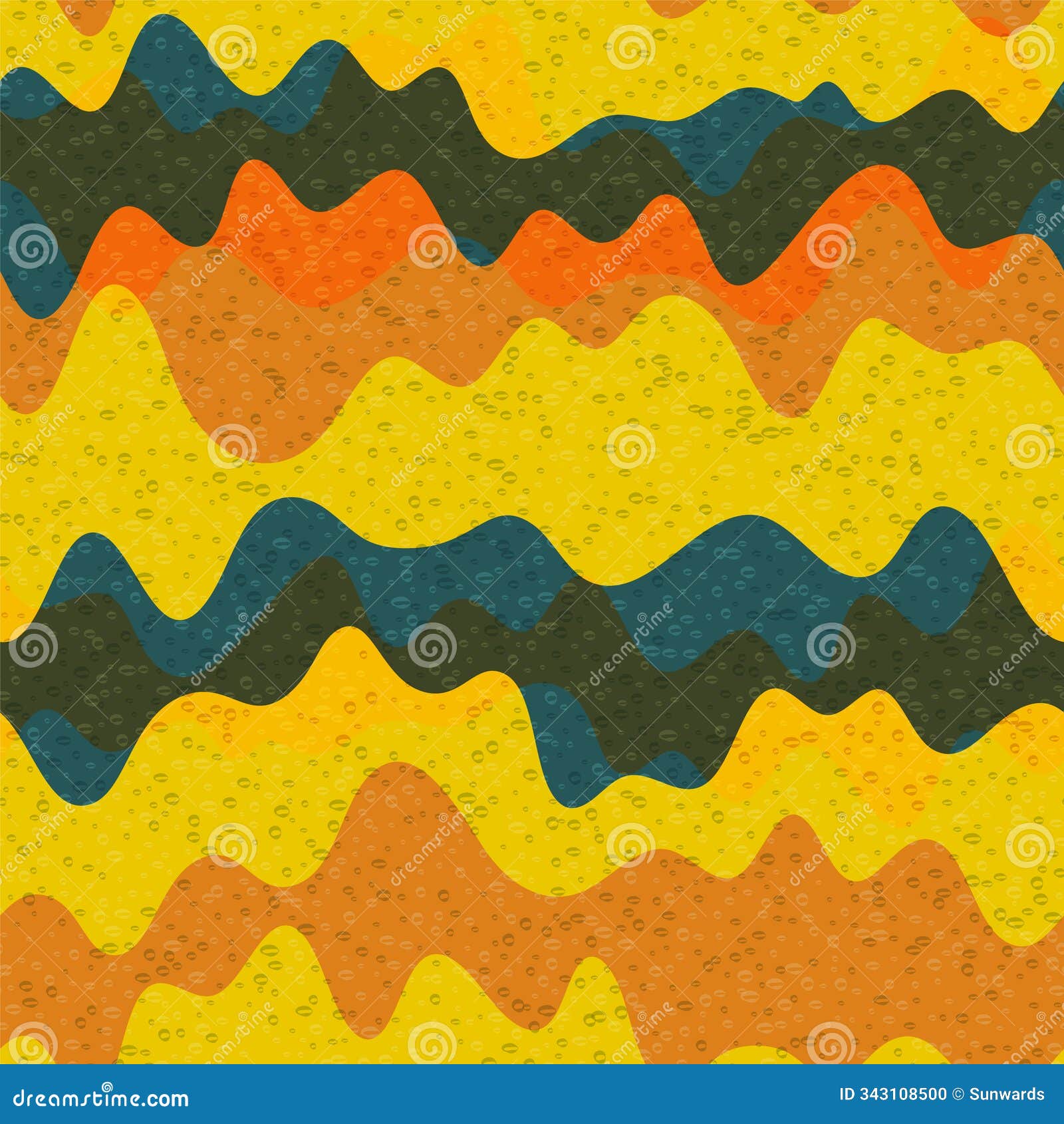 stylish wave fluid  seamless pattern.