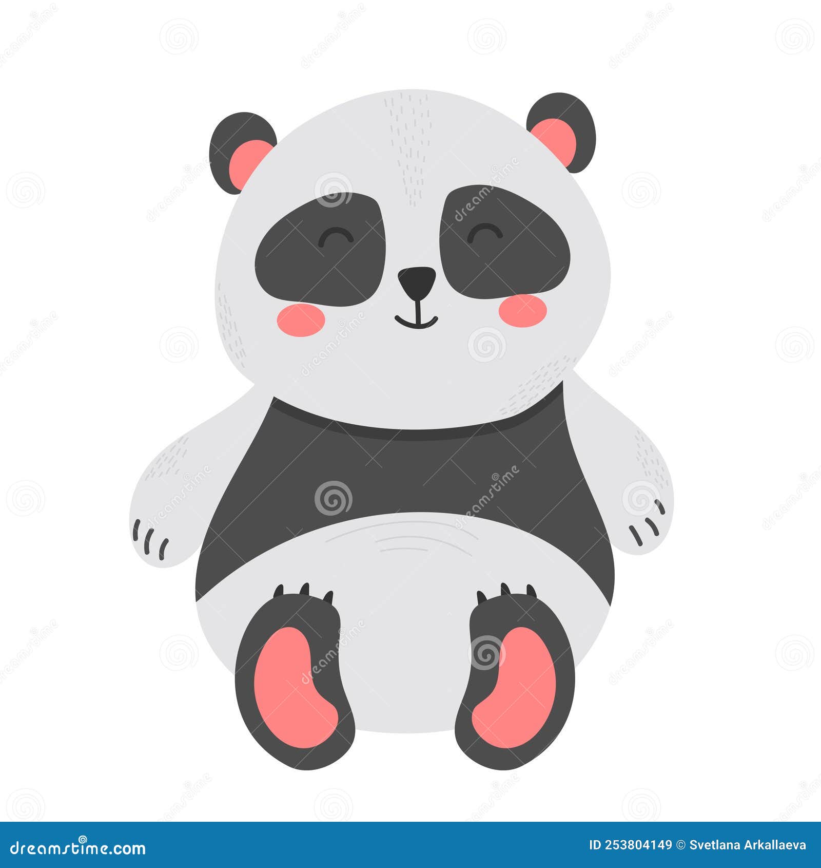 This Is Sketch Of Panda Done By Me Its Takes In - GranNino
