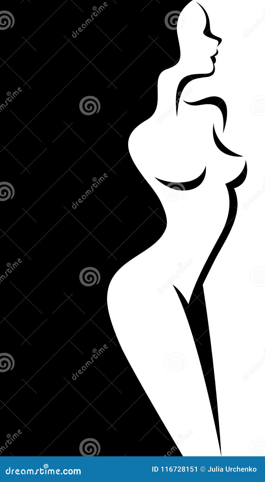 Black and white nude woman vectors Stylized Naked Woman Stock Illustrations 295 Stylized Naked Woman Stock Illustrations Vectors Clipart Dreamstime
