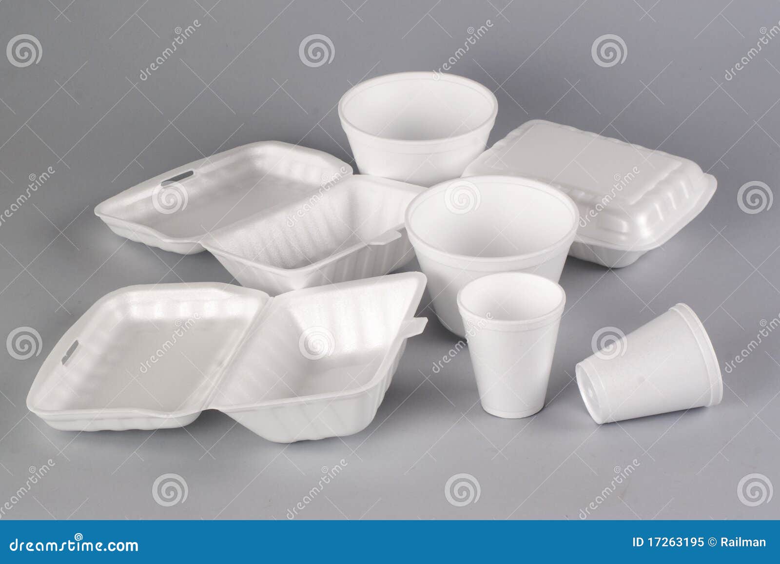 styrofoam container