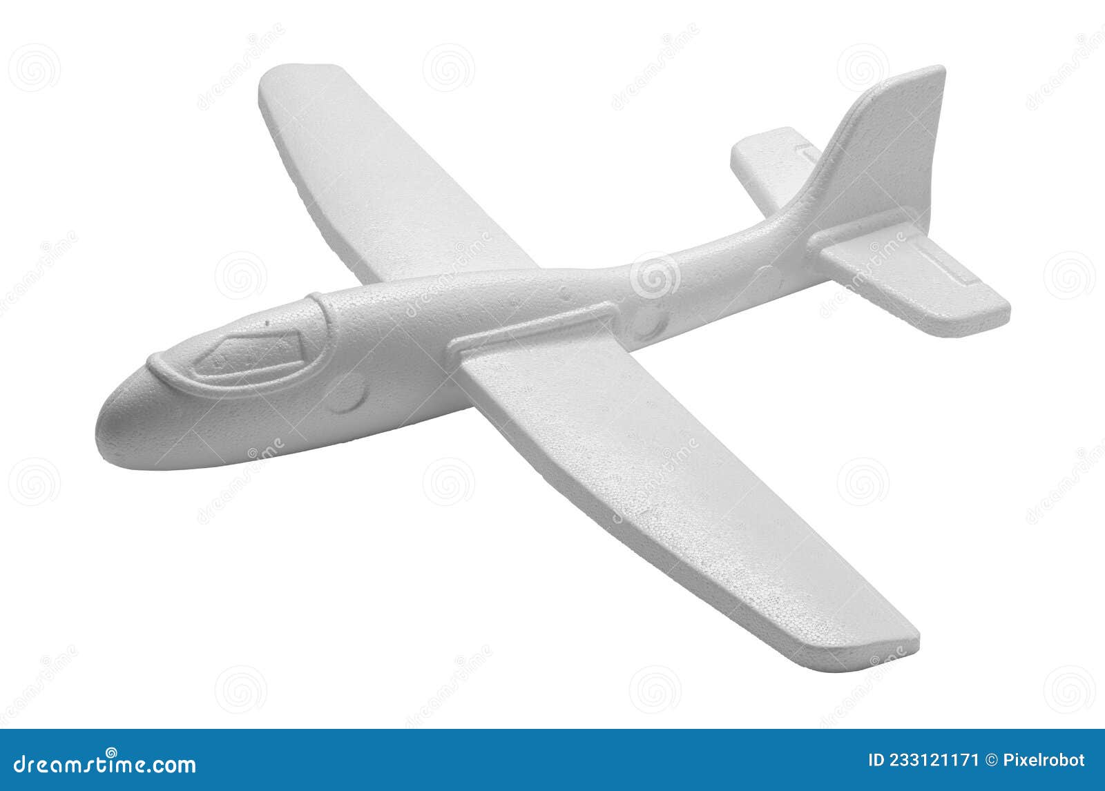 Styrofoam Plane stock image. Image of model, foam, styrofoam 233121171