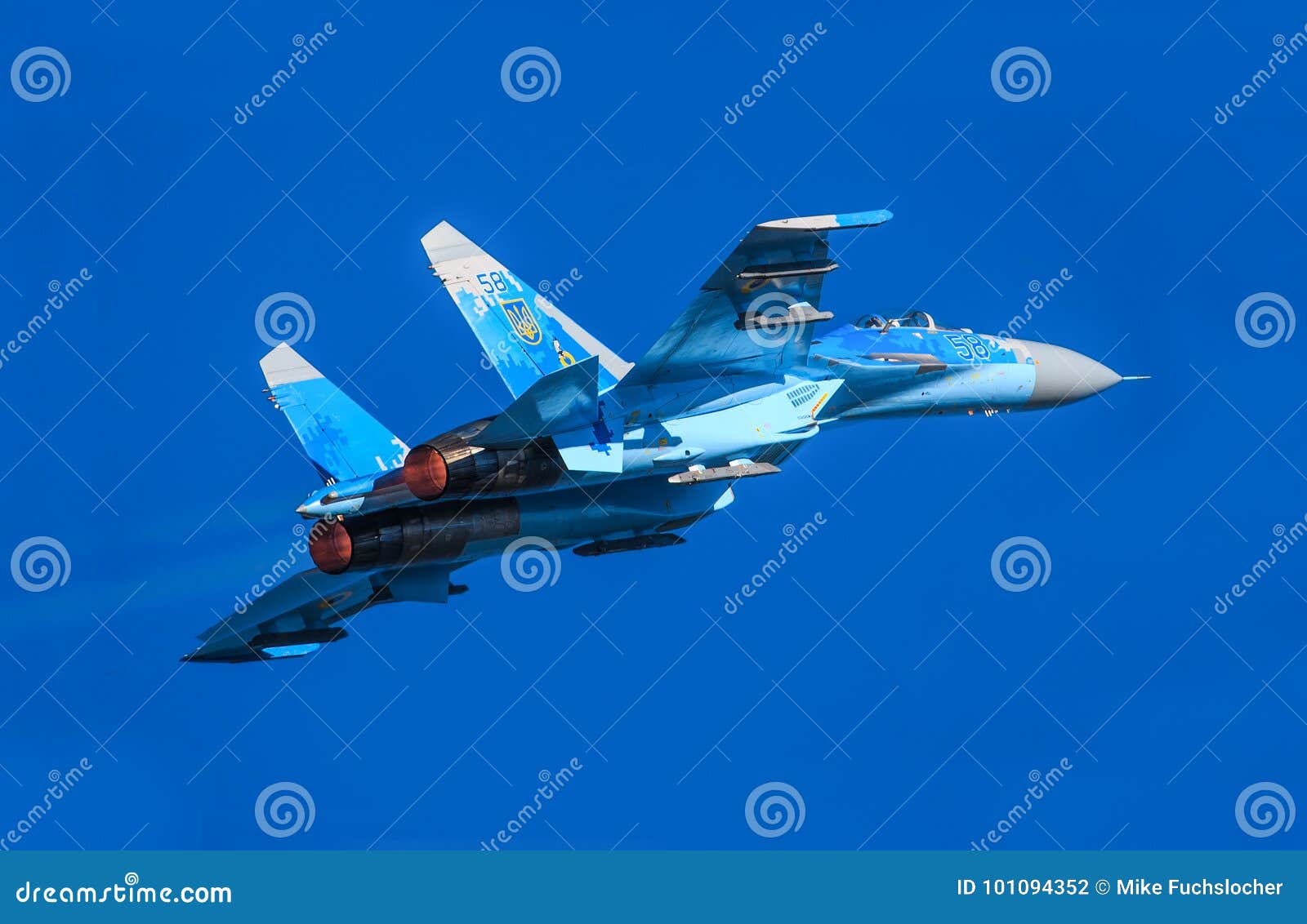 Su-27 Sukhoi editorial photography. Image of aircraft - 101094352