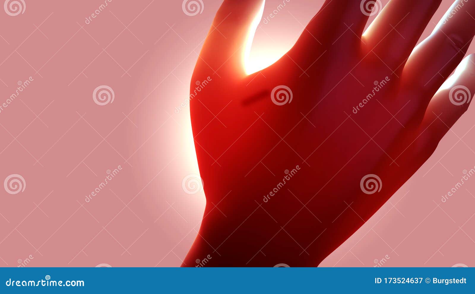 sub dermal microchip implant or transponder implanted into human hand