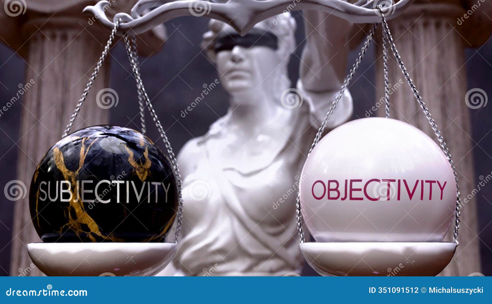 subjectivity or objectivity as a choice, two options to choose from