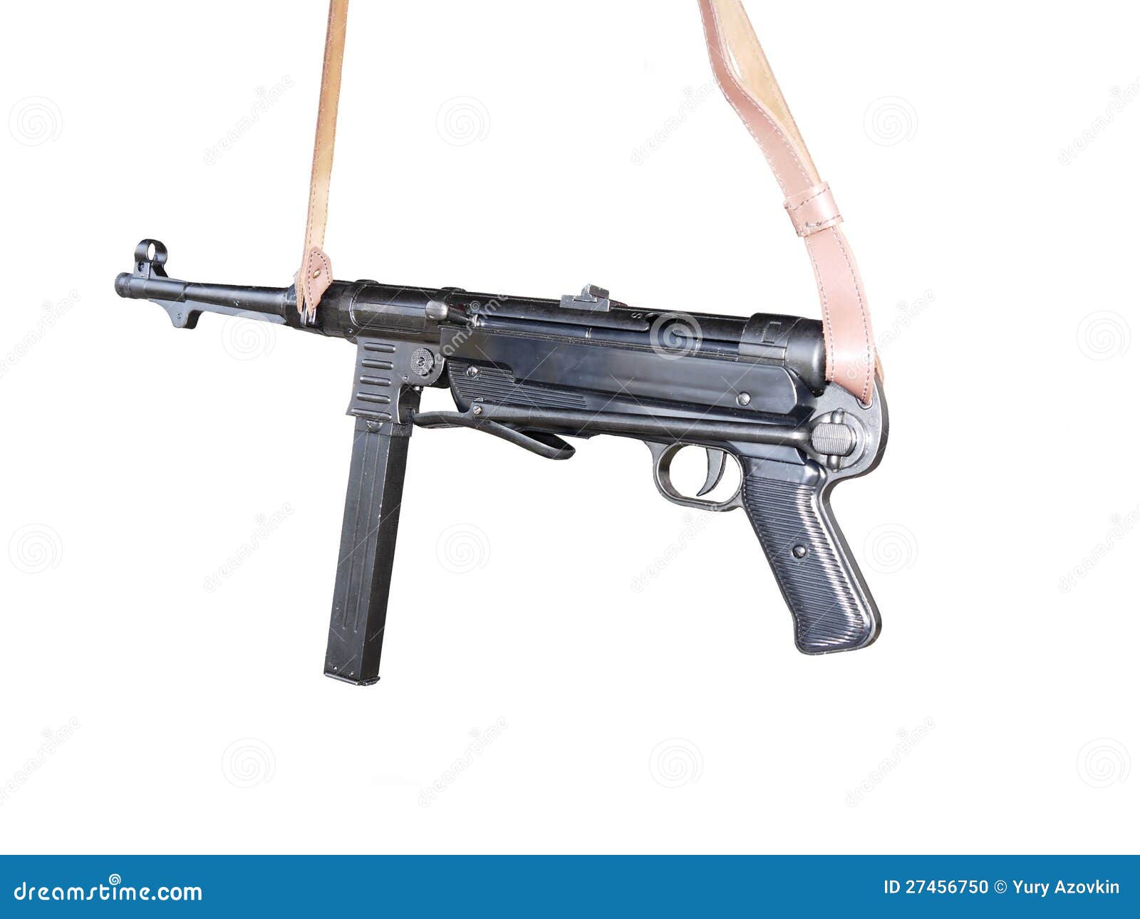Submachine Gun Of Schmeisser Stock Photo Image of rifle, weapon 27456750