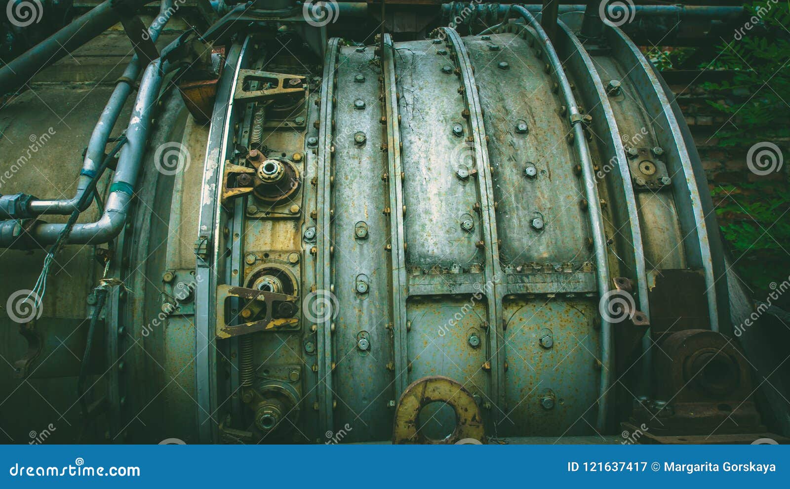 Submarine Vehicle Rustry Motor Engine Stock Image Image of energy, industry 121637417