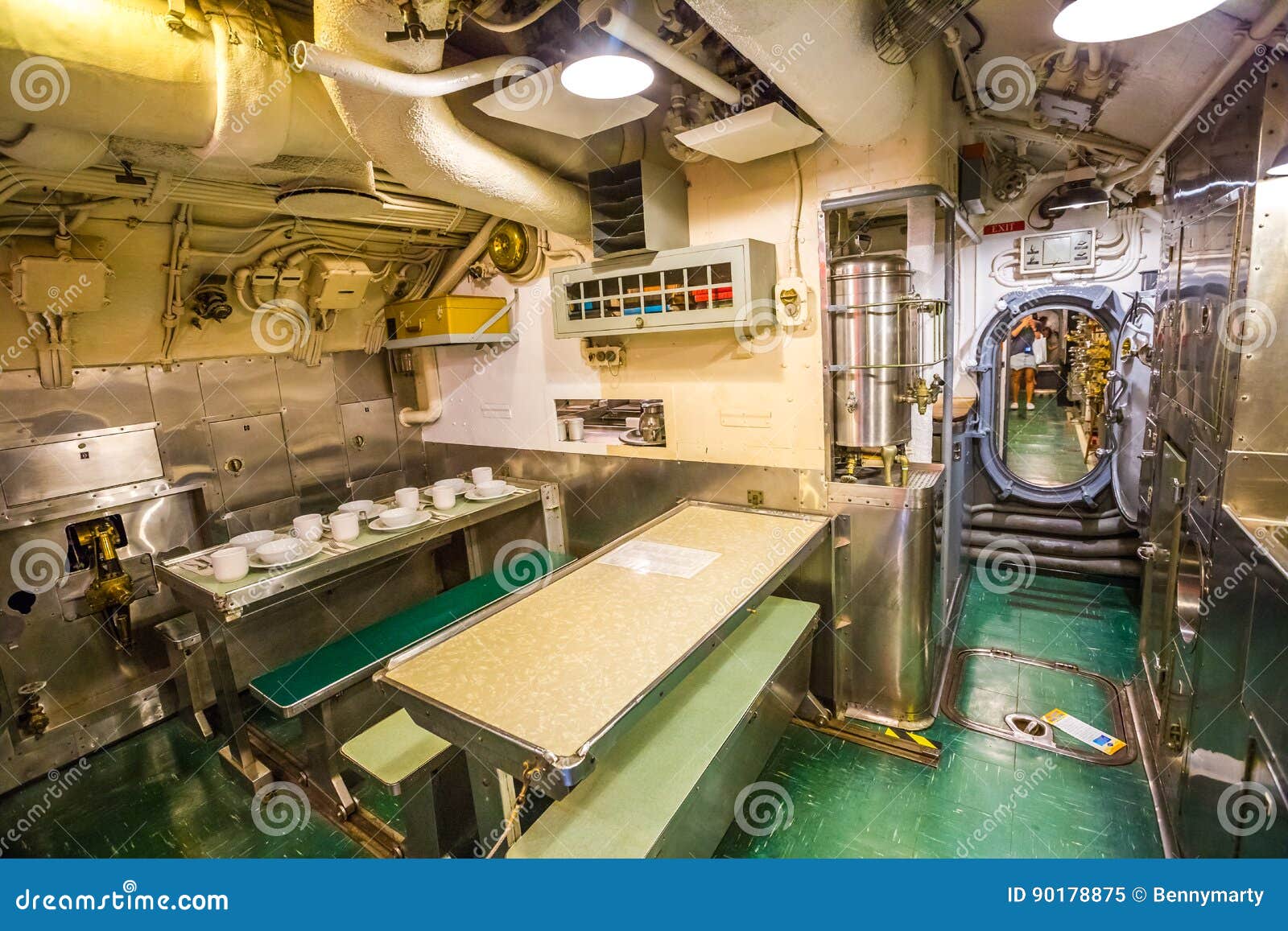 submarine officers dining room