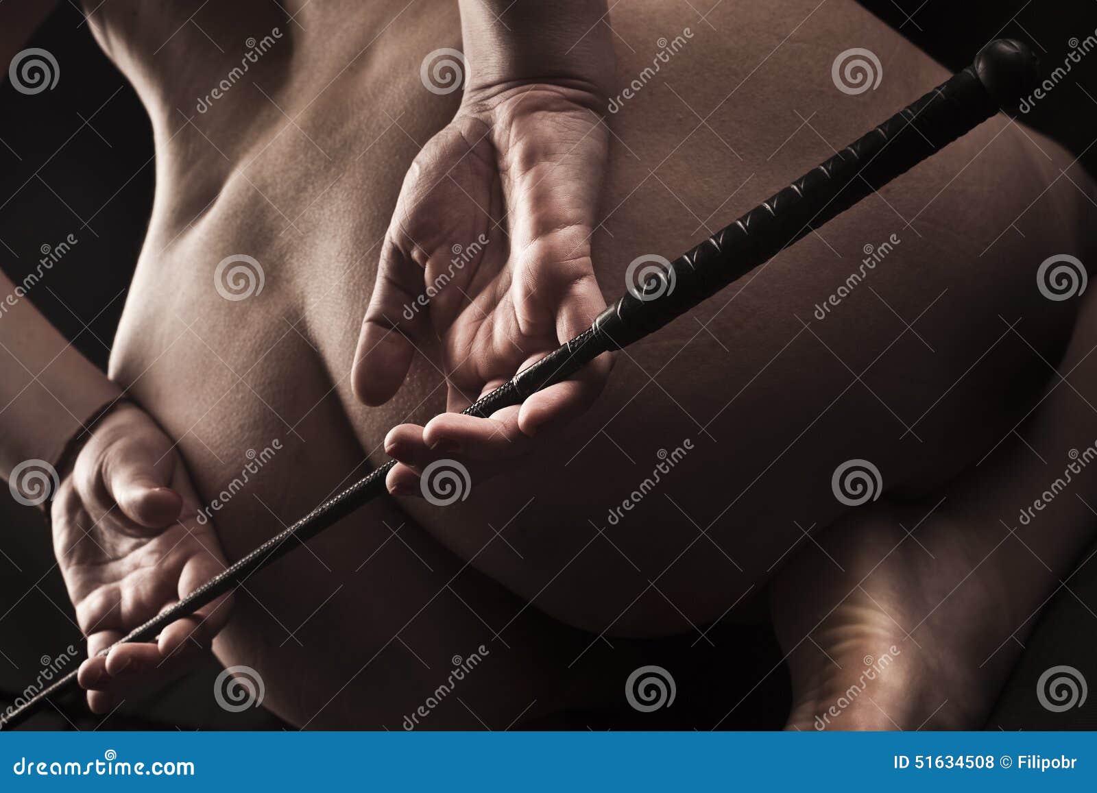 Submissive Girl Waiting for Punishment / Spanking / Bdsm Theme Stock Photo  - Image of caning, bdsm: 51634508