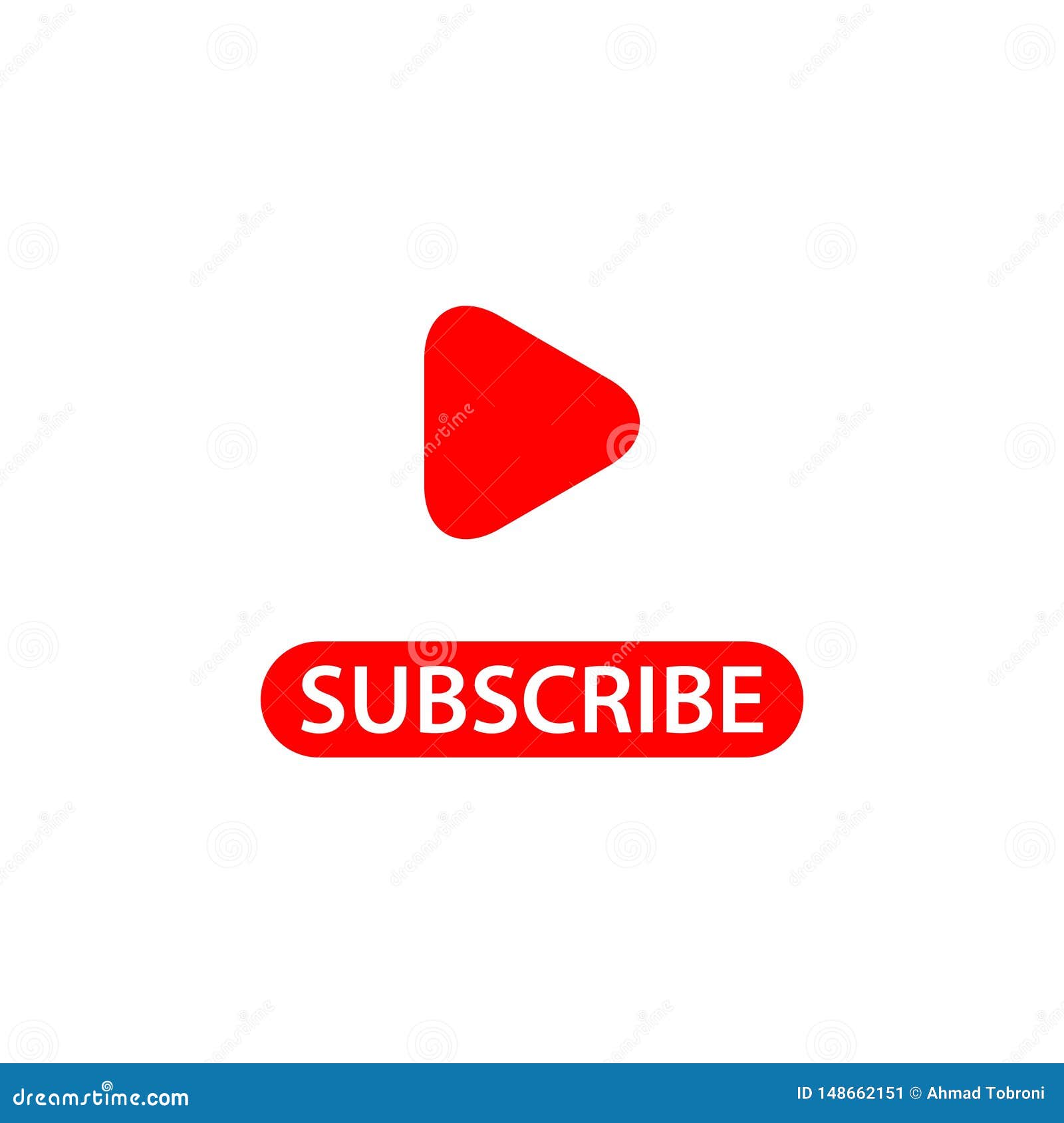 Subscribe Vector Template Design Illustration Stock Vector