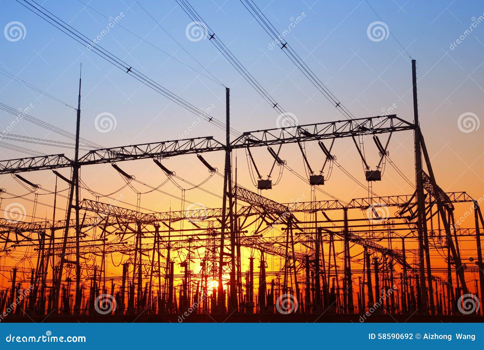 substation silhouette