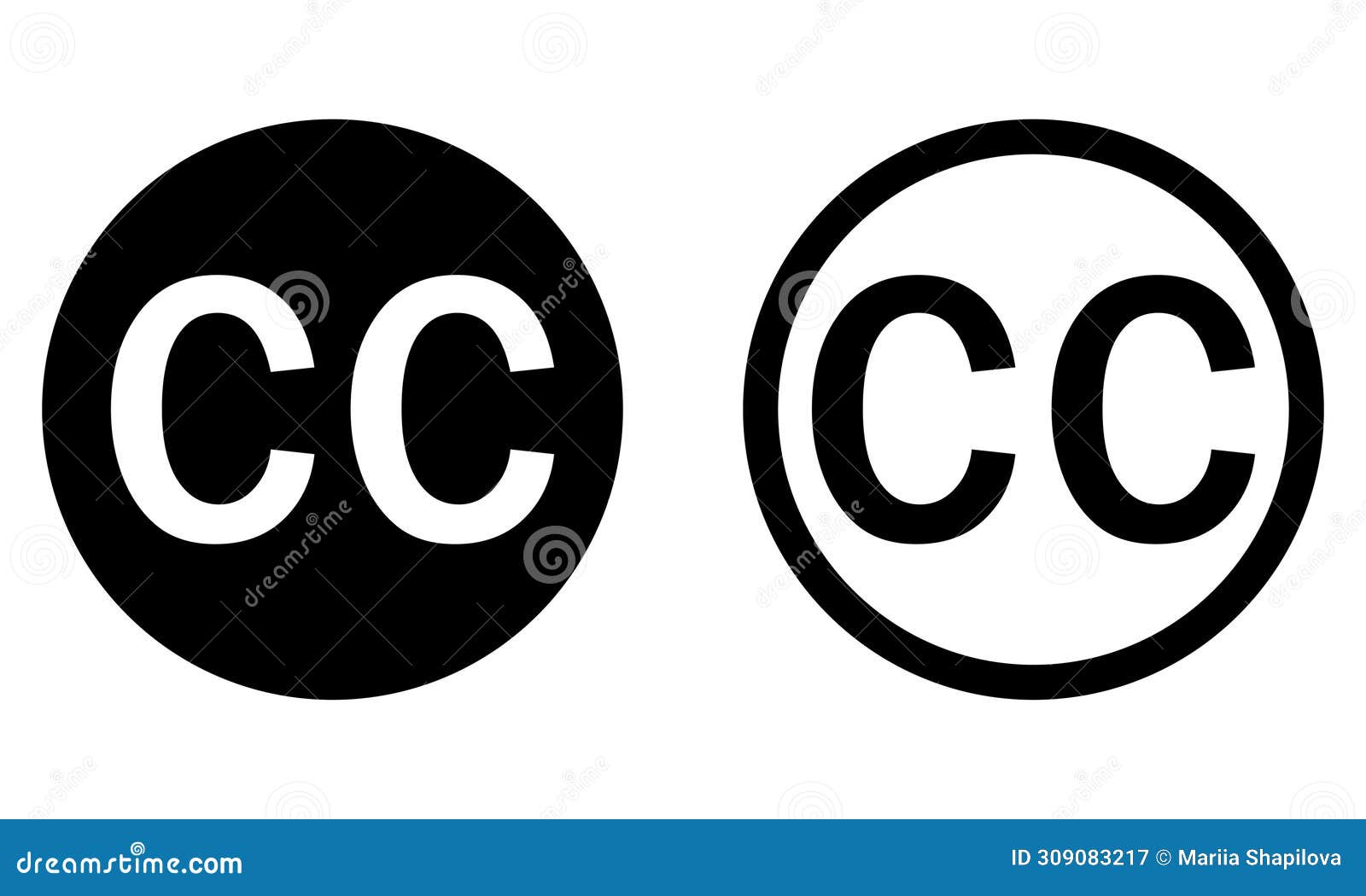 subtitle icons in circle