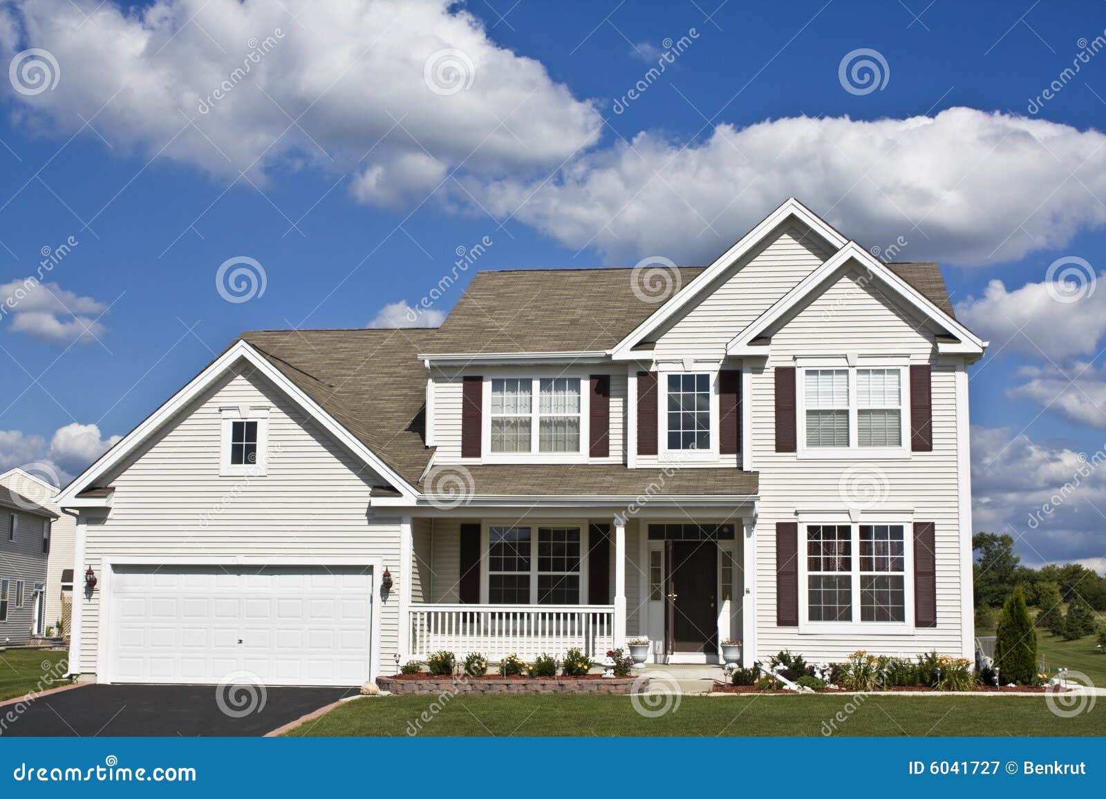 Suburban House Royalty Free Stock Photography Image 6041727