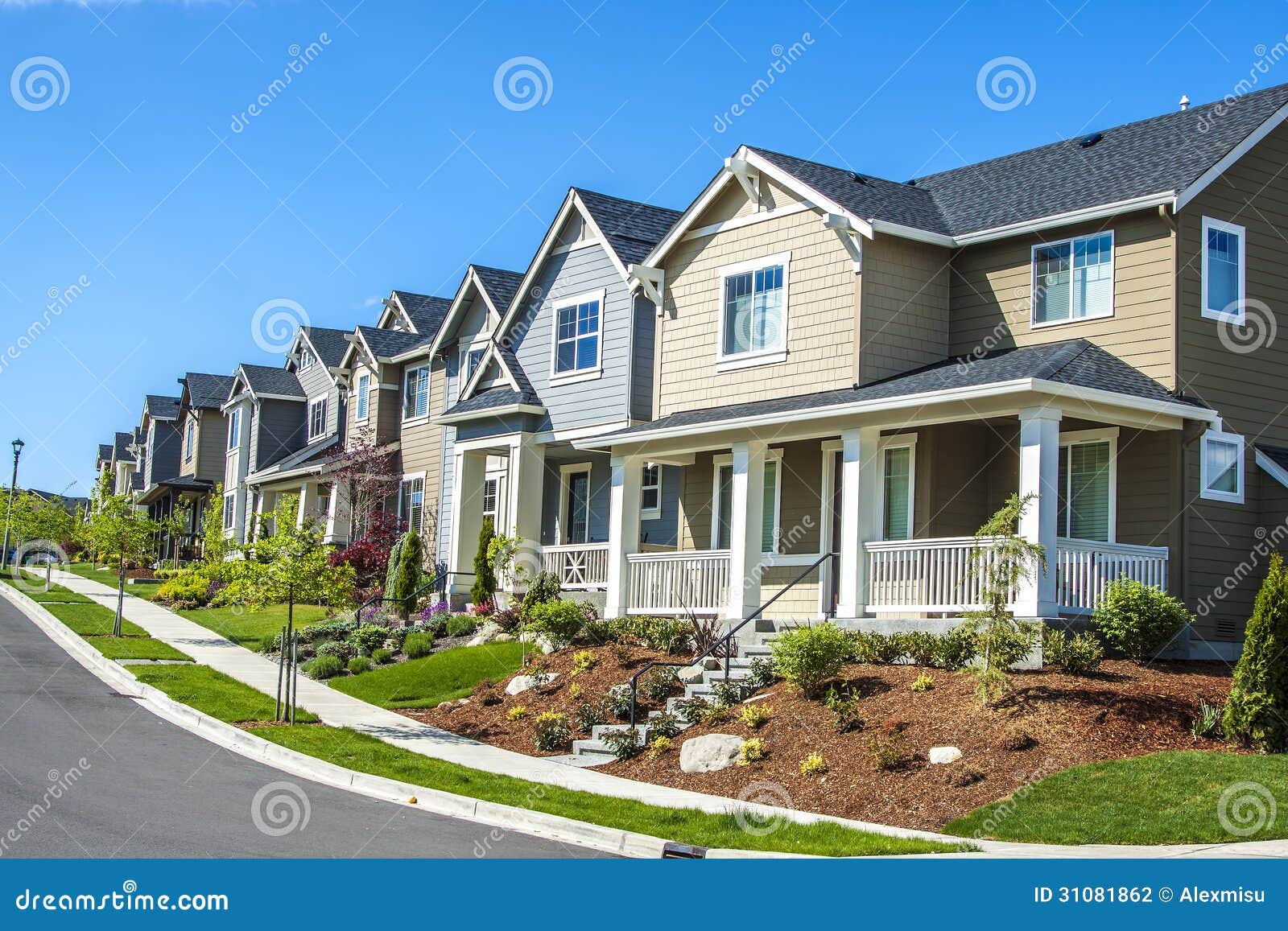 suburban houses