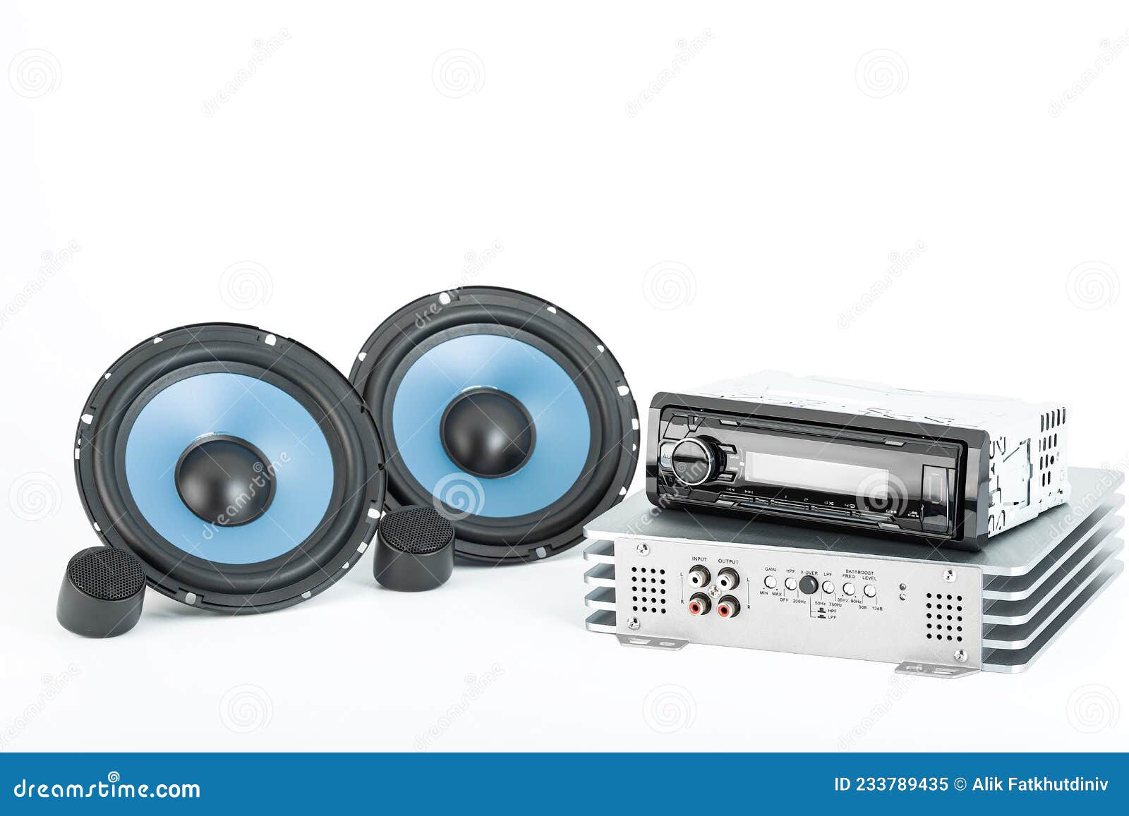 Altavoces y subwoofers, Audio para coche