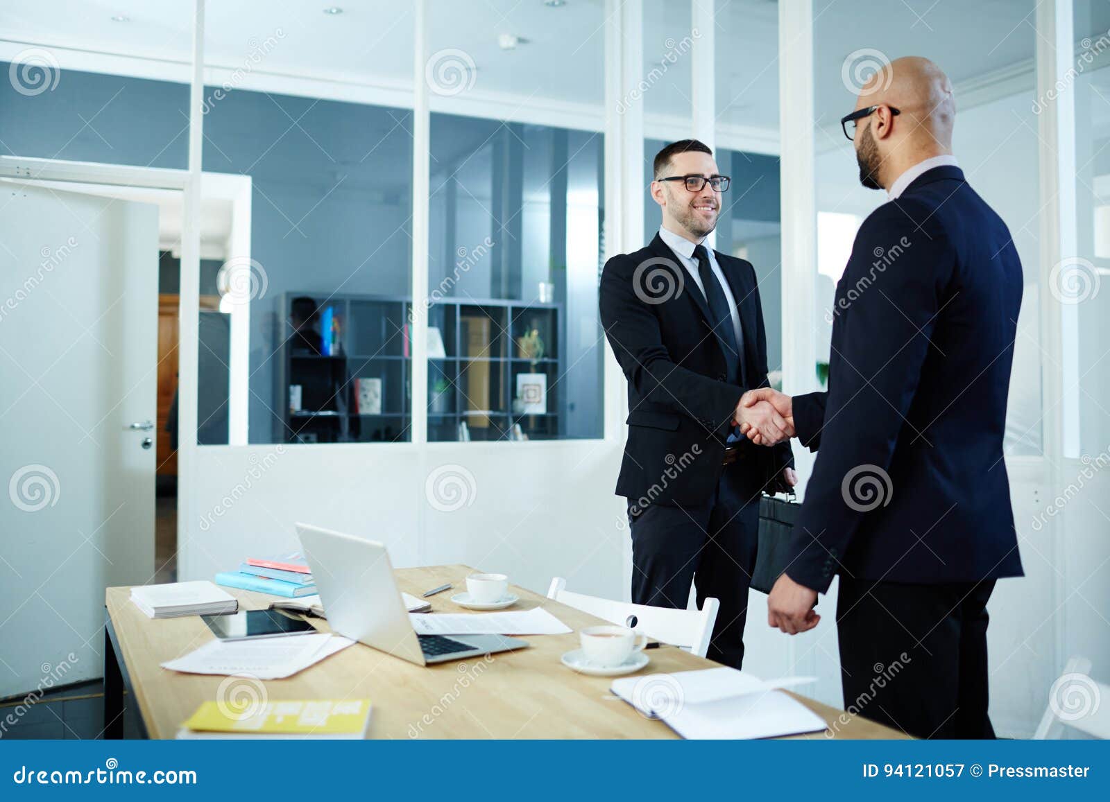 Success in business stock image. Image of agreement, hiring 94121057