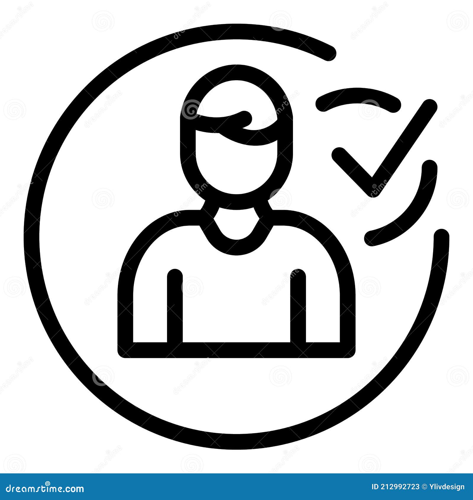 Successful Campaign Icon Outline Style Stock Vector Illustration Of Launch Idea
